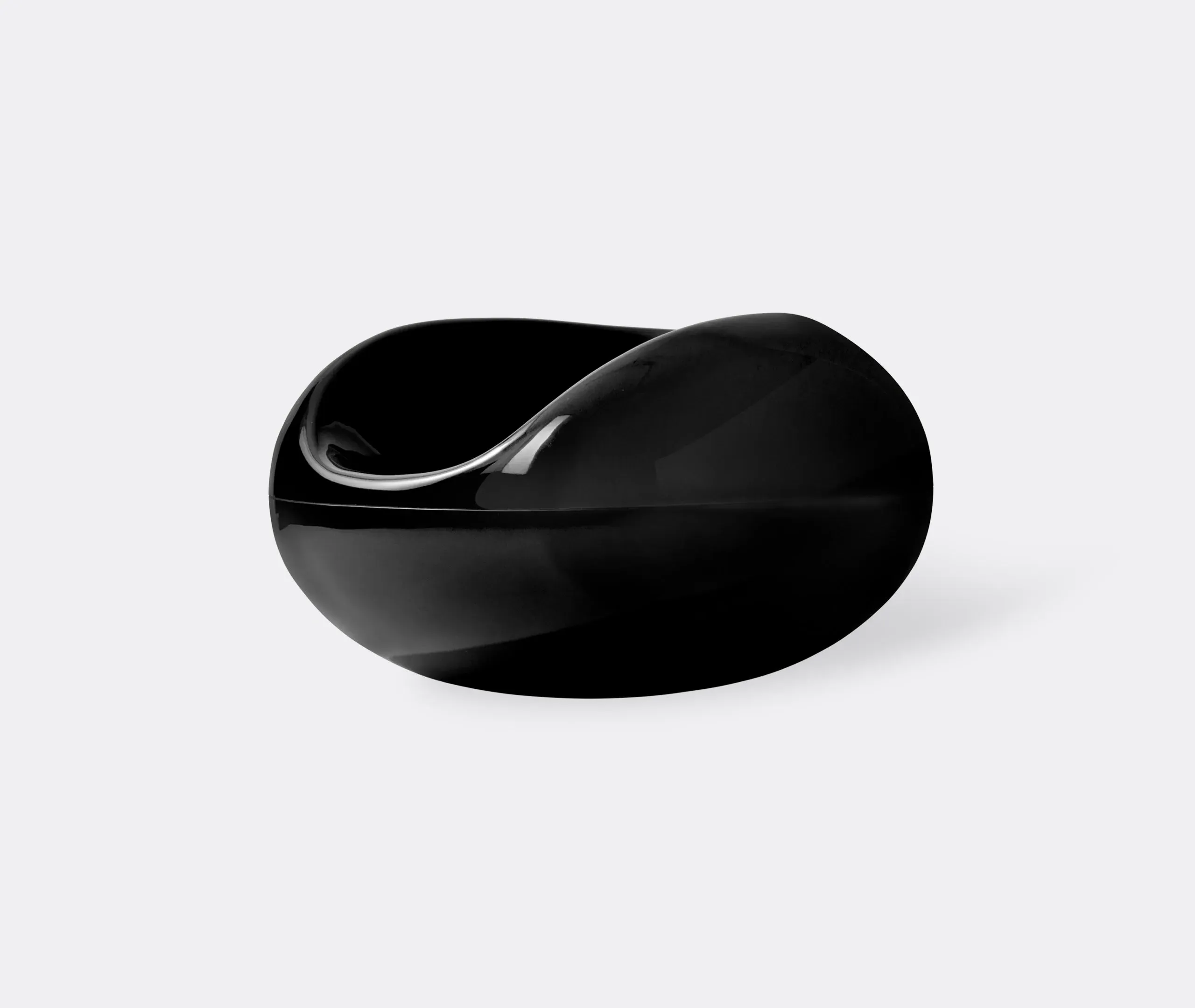 Pastil Chair with Ergonomic Design - Black, Fibreglass image
