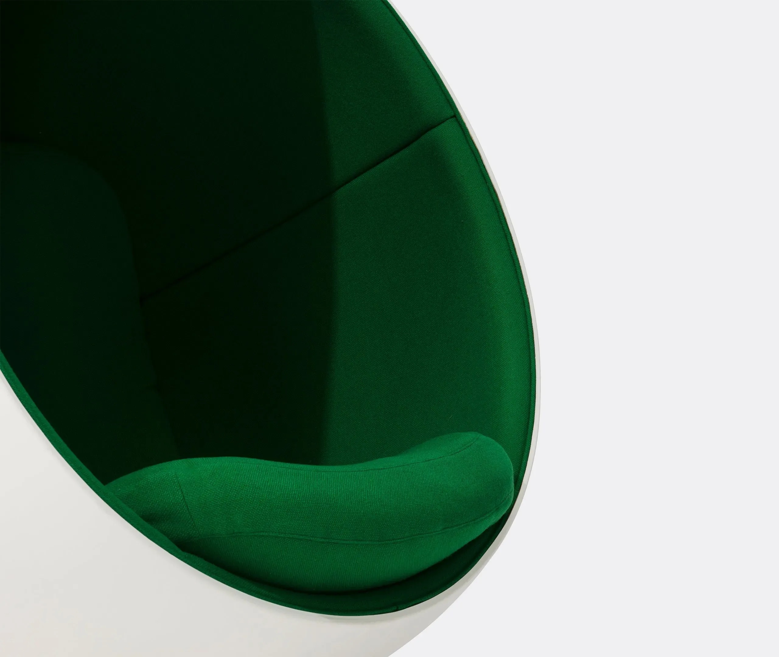 Spherical Ball Chair - Green, Glass Fibre
