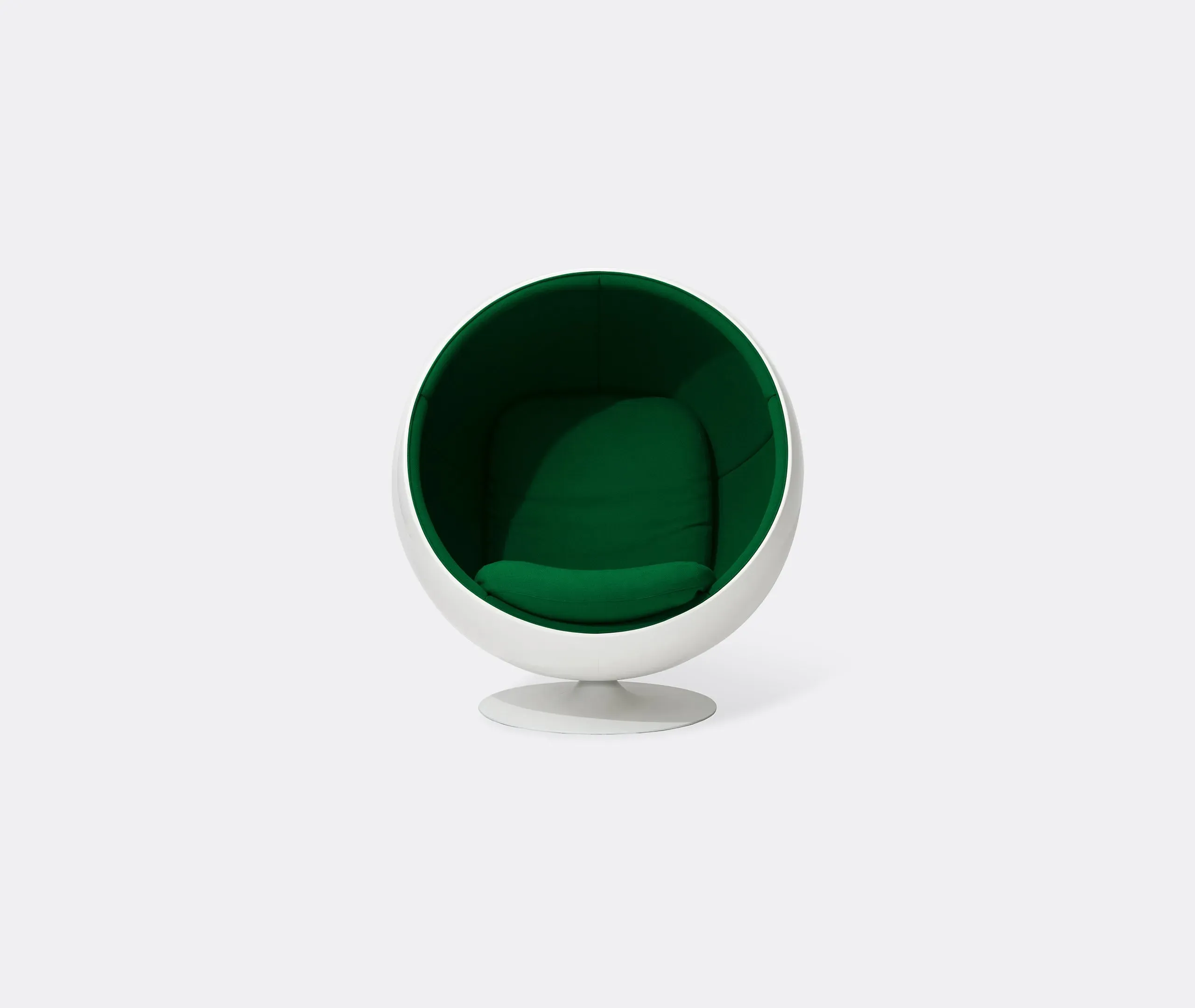 Spherical Ball Chair - Green, Glass Fibre