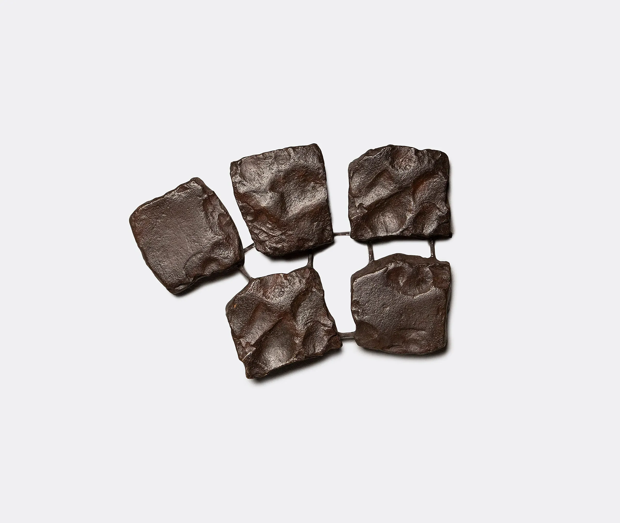 'Roma' Wall Sculpture - Brown, Bronze product
