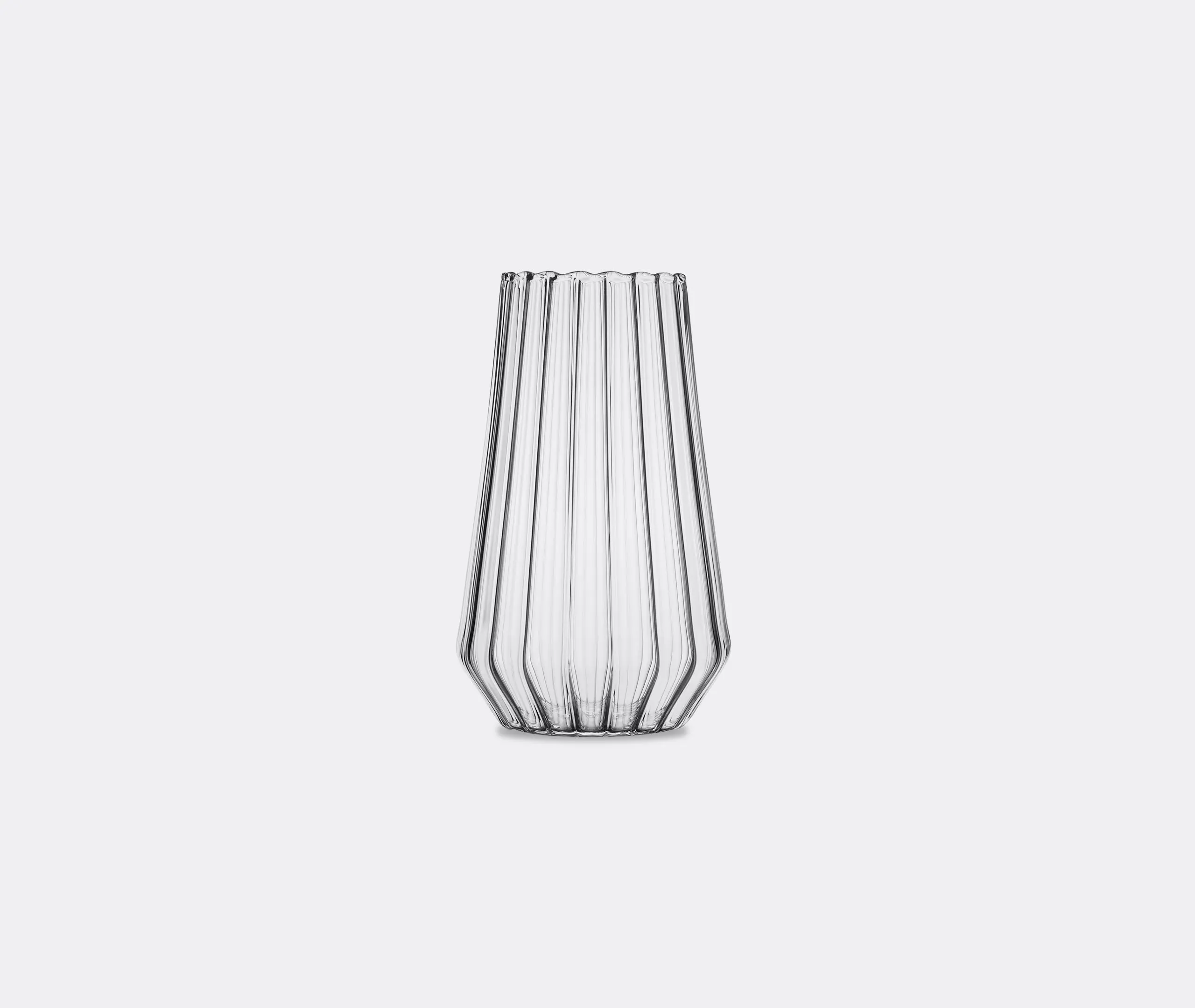 Large Stella Vase - Transparent, Borosilicate