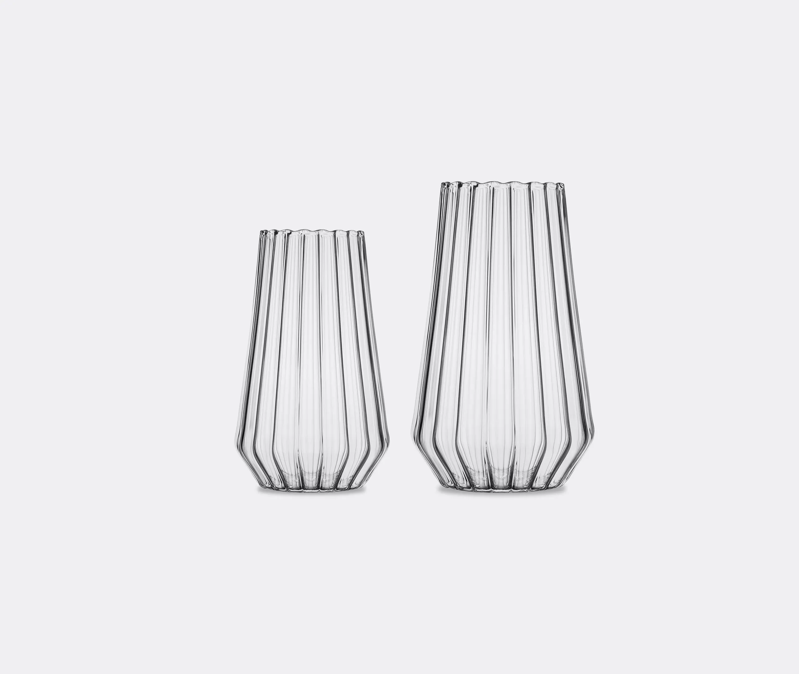 Medium Stella Vase - Transparent, Borosilicate