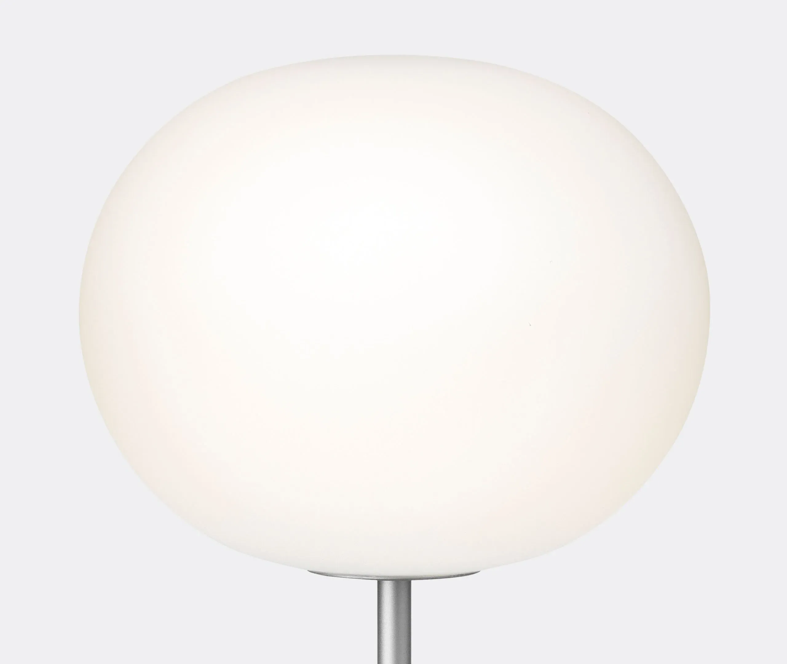 Glo-Ball Table 1 Lamp with Dimmer - Silver, Steel