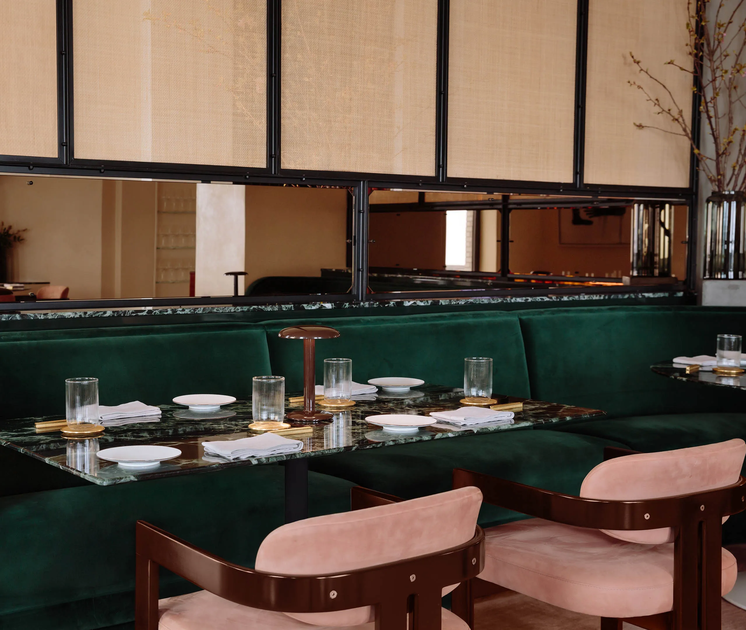 Gustave Table Lamp - Lacquered Brown, Aluminum