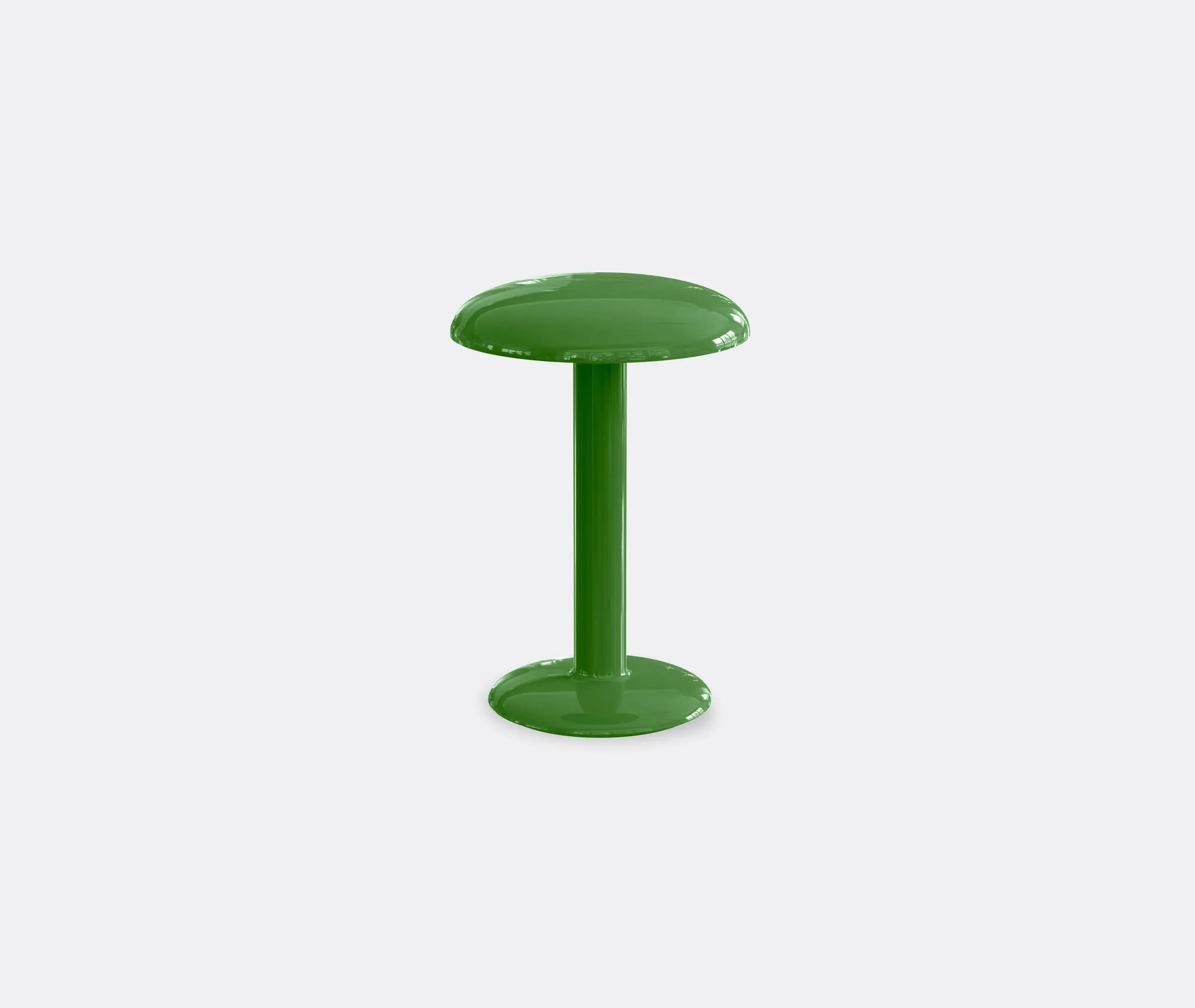 Portable Table Lamp with Battery - Green, Aluminum