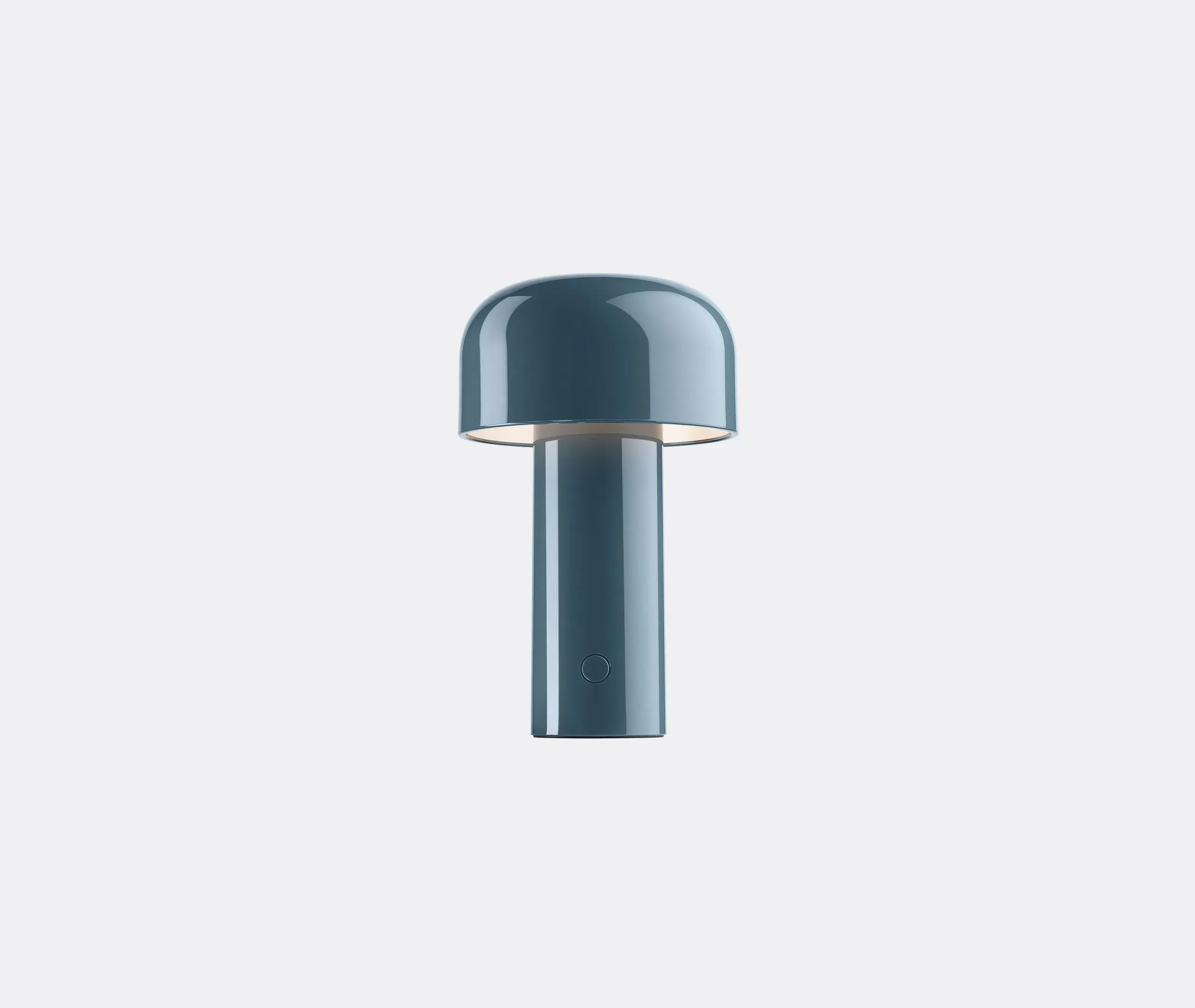 Portable Table Lamp with Dimmer - Grey Blue