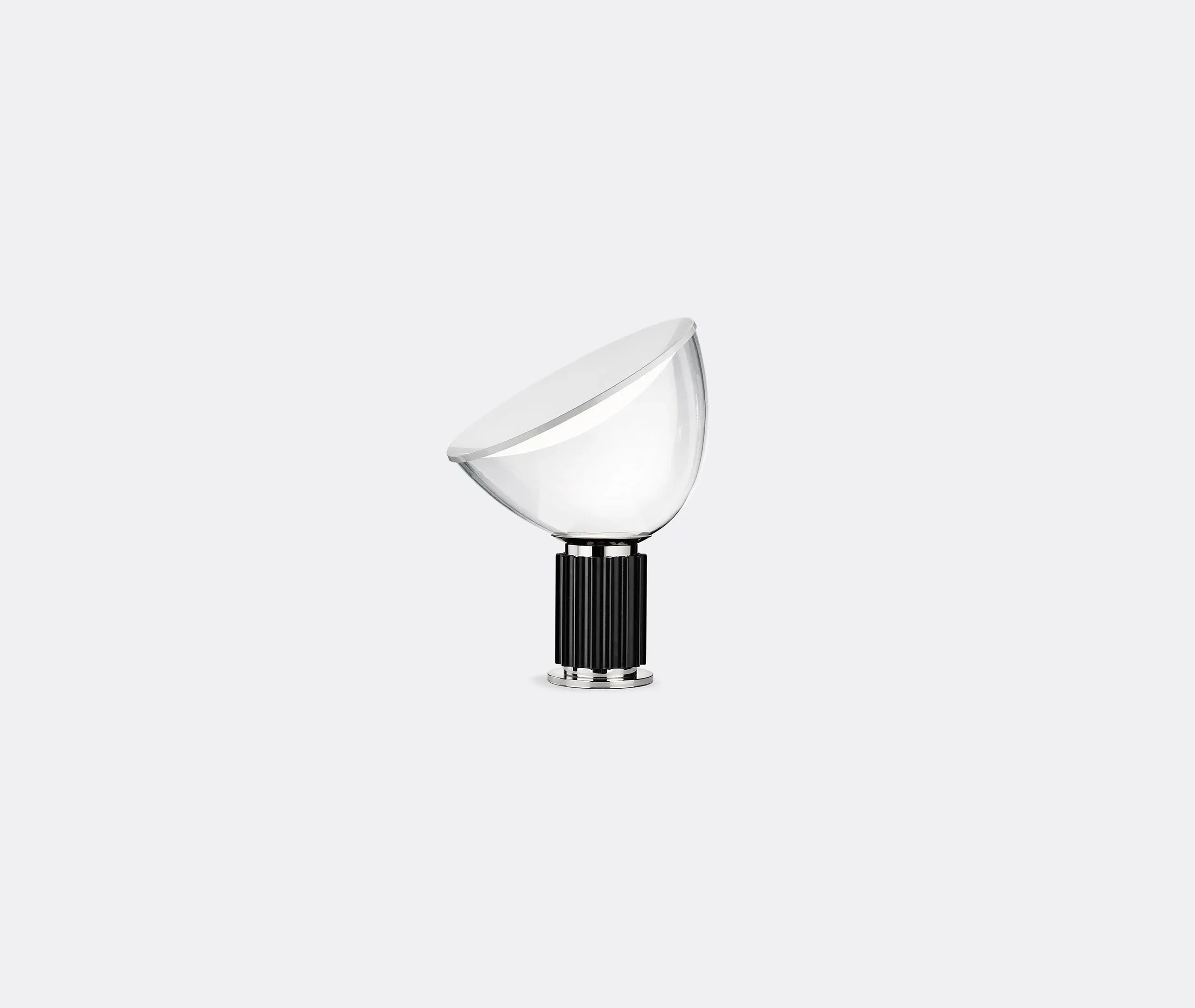 Small Table Lamp with Dimmer - Black, Aluminum