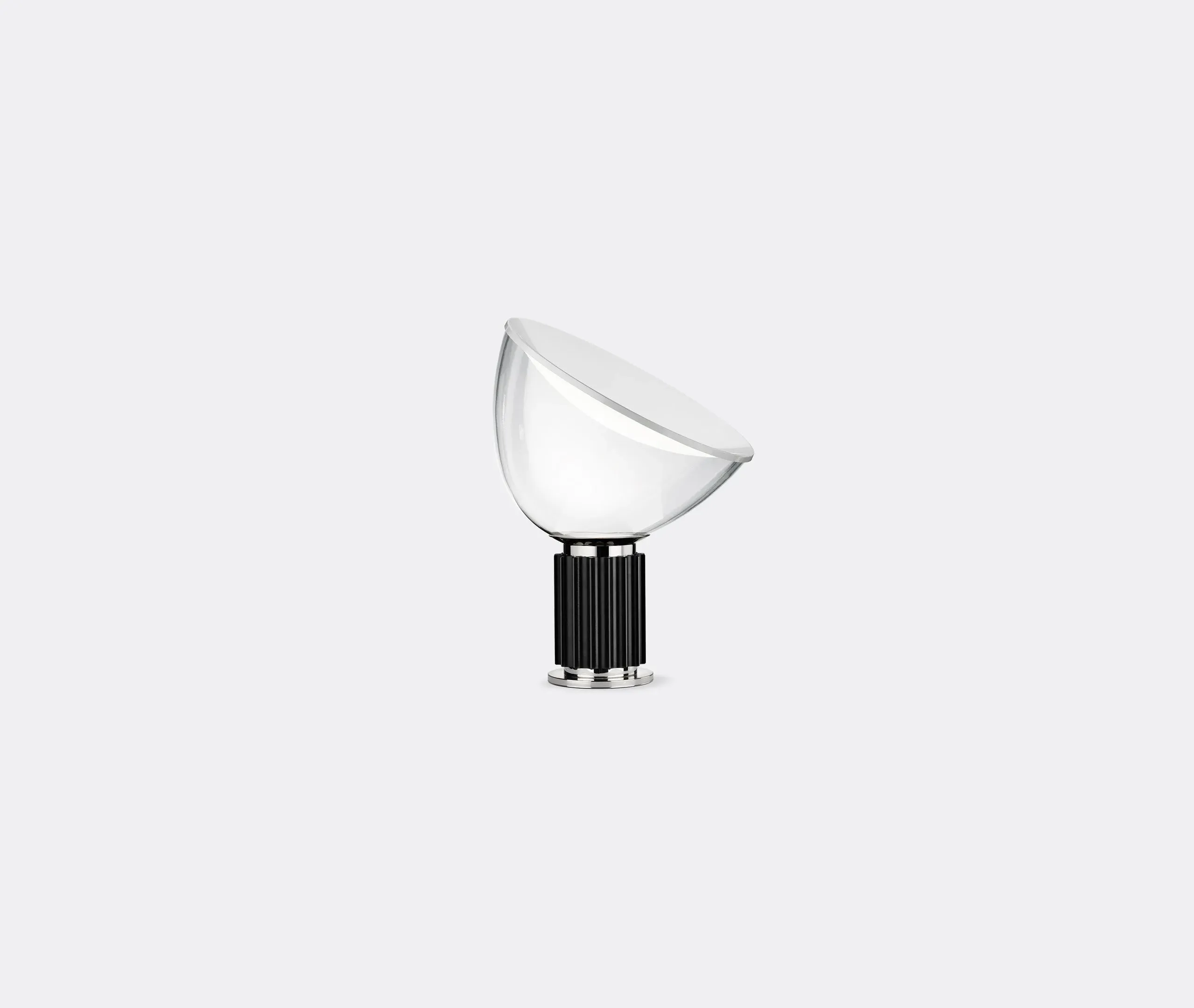 Small Table Lamp with Dimmer - Black, Aluminum image