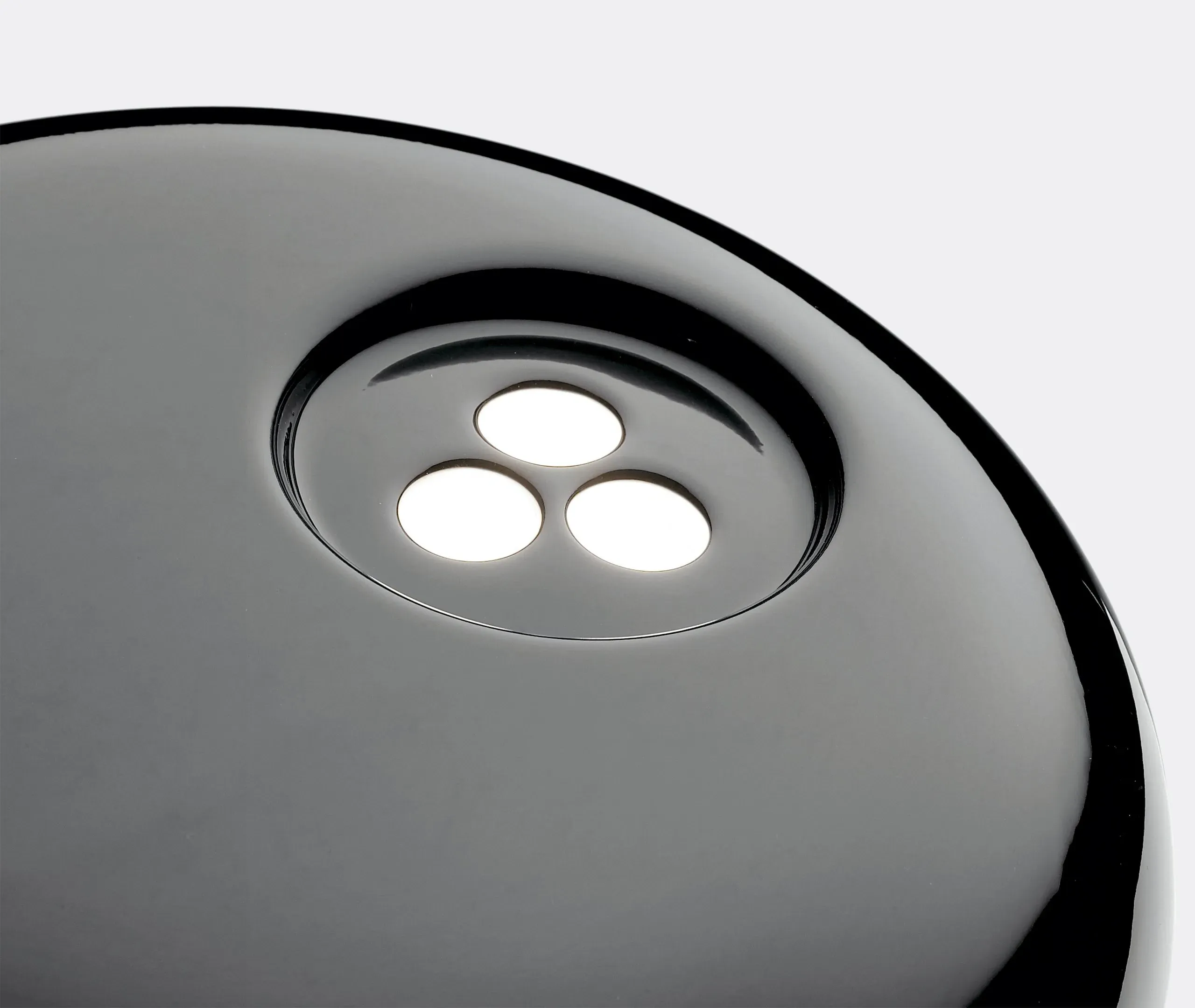 Snoopy Table Lamp with Touch Dimmer - Black, Marble