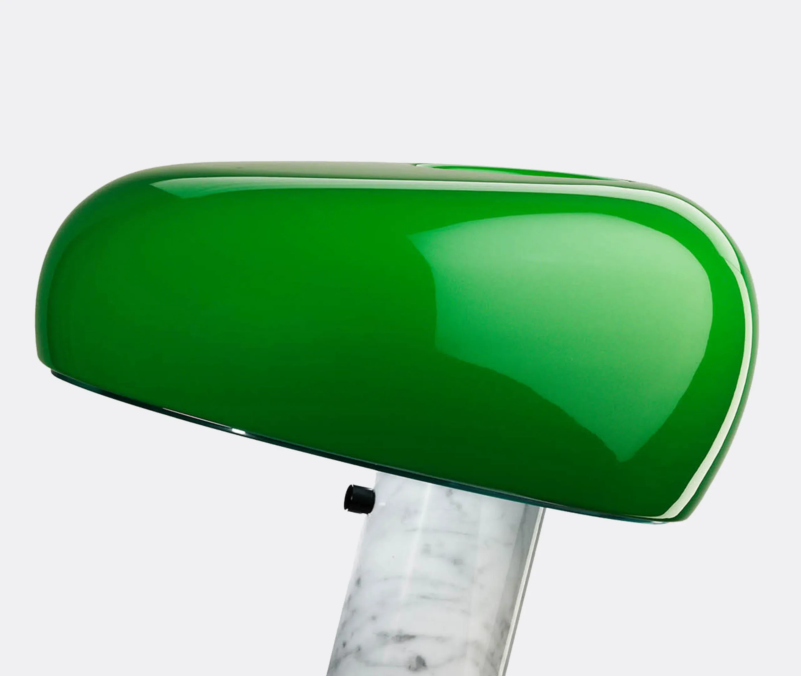 Snoopy Table Lamp with Touch Dimmer - Green, Marble