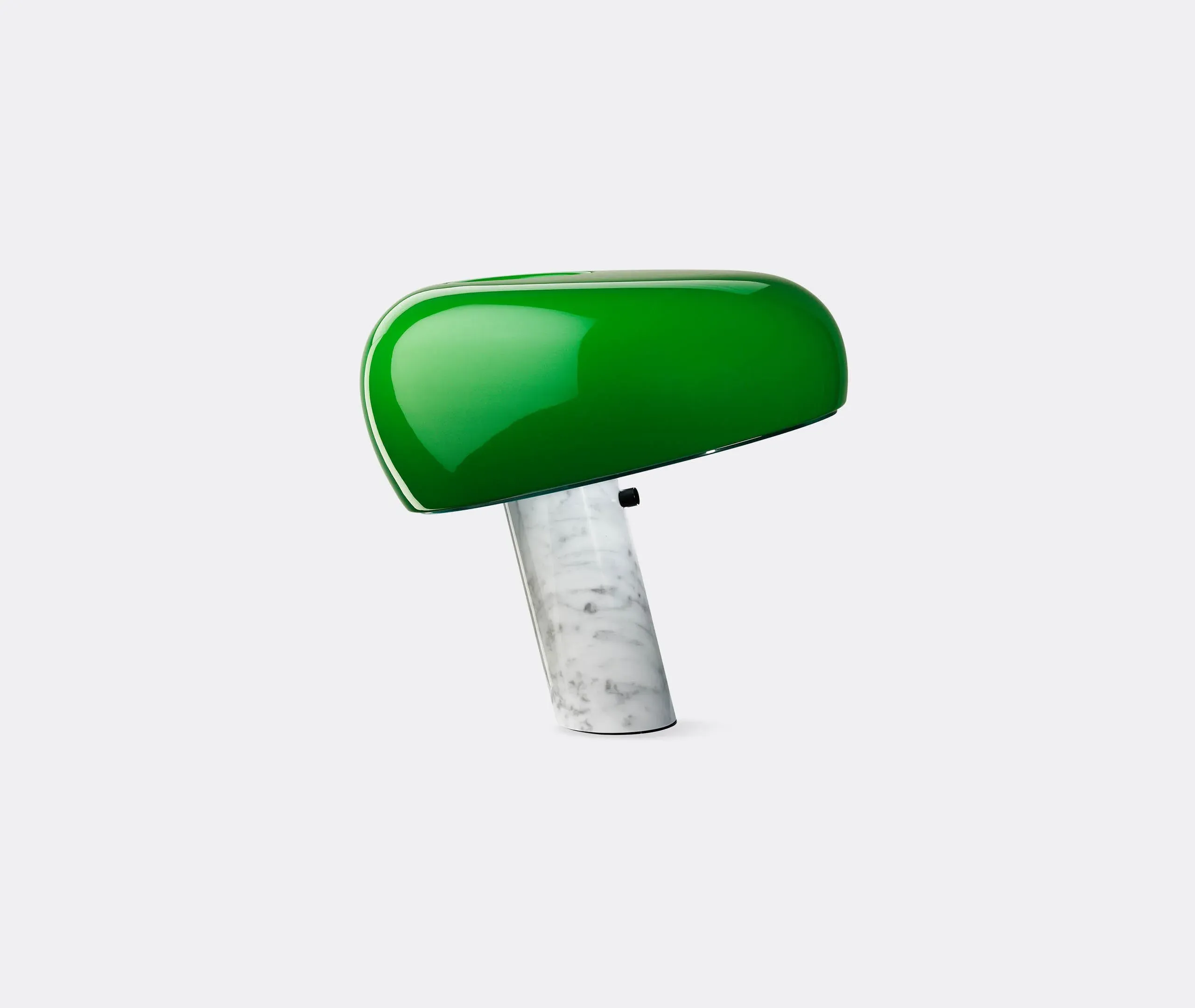 Snoopy Table Lamp with Touch Dimmer - Green, Marble image