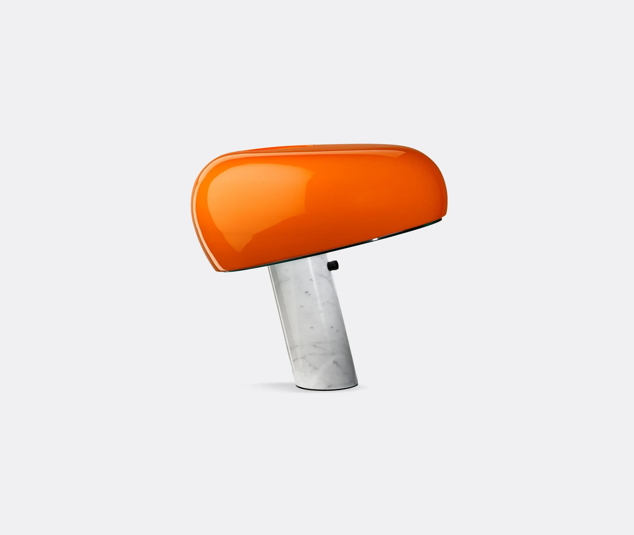 Snoopy Table Lamp with Touch Dimmer - Orange, Marble image