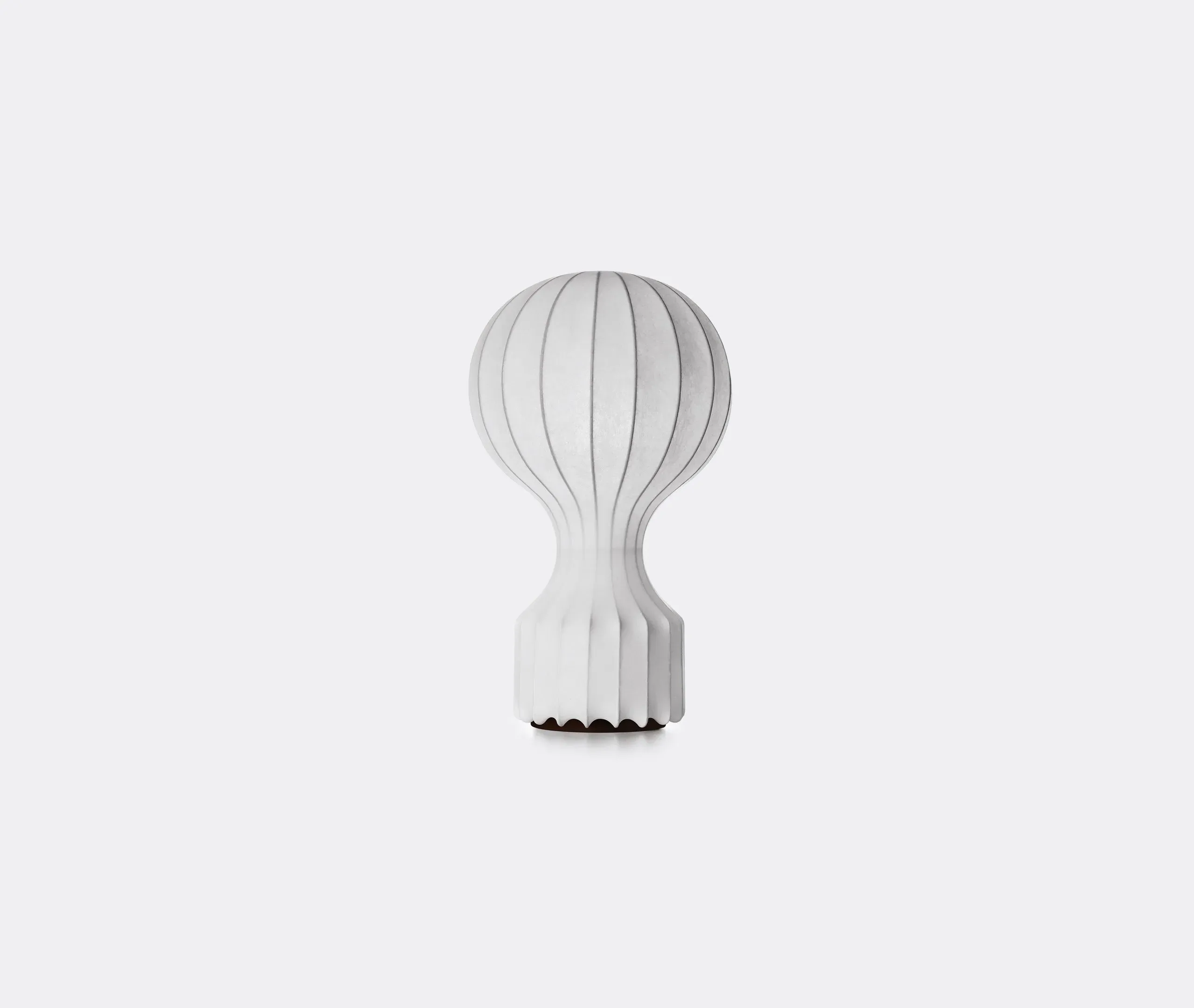 Table Lamp with Dimmer - White, Steel & Resin image