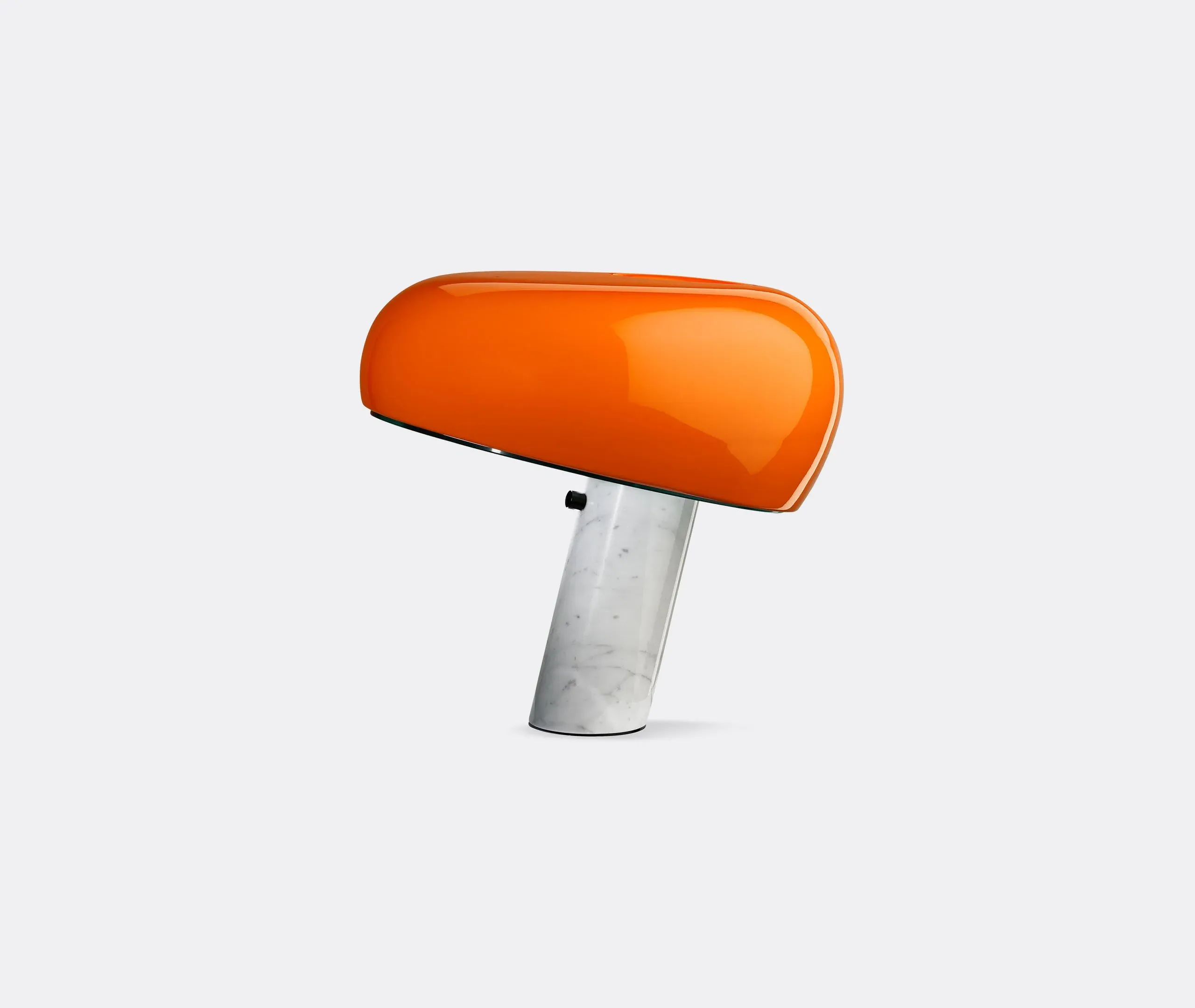 Table Lamp with Touch Dimmer - Orange, Metal