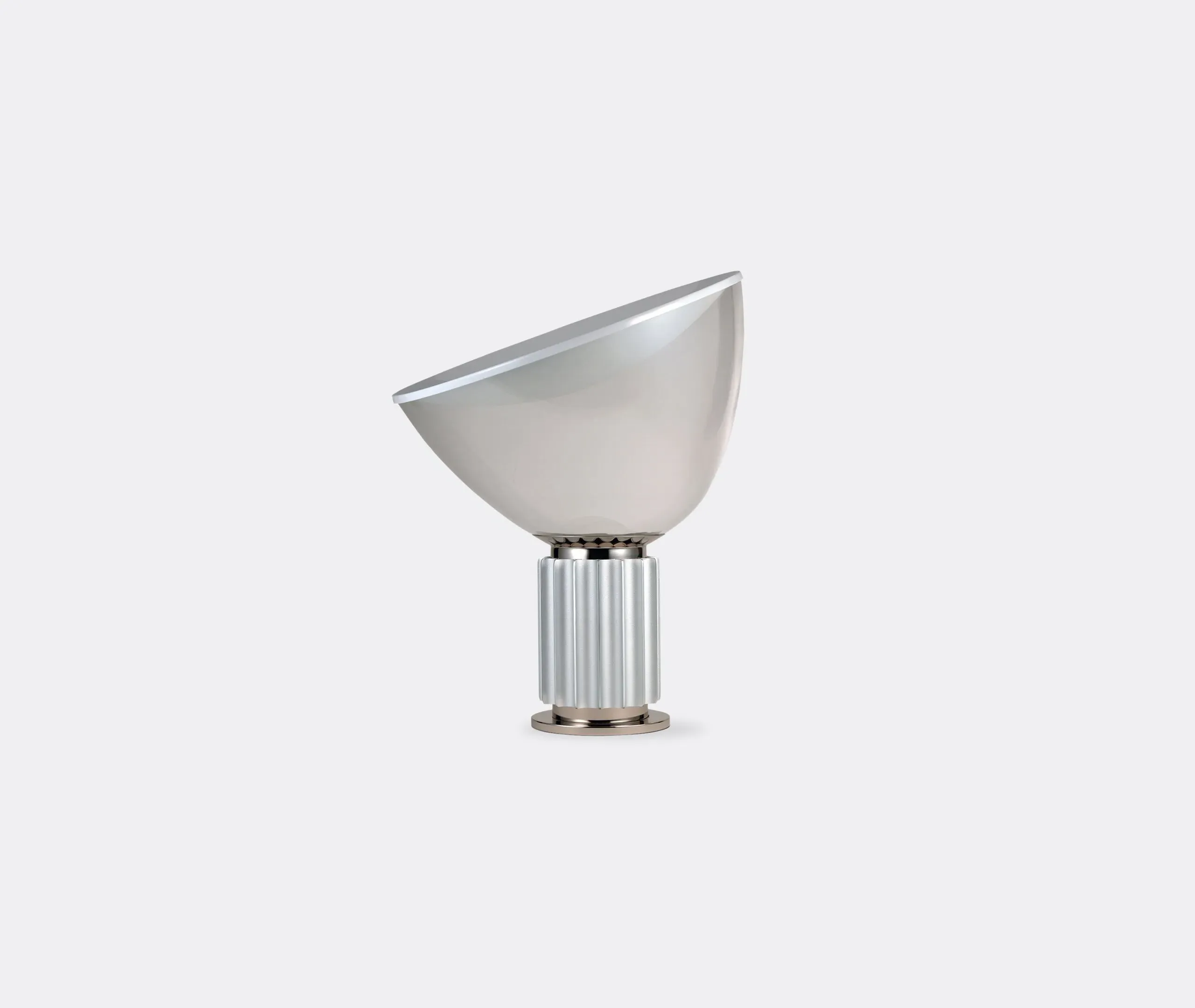 Taccia Table Lamp with Dimmer - Silver, Aluminum image