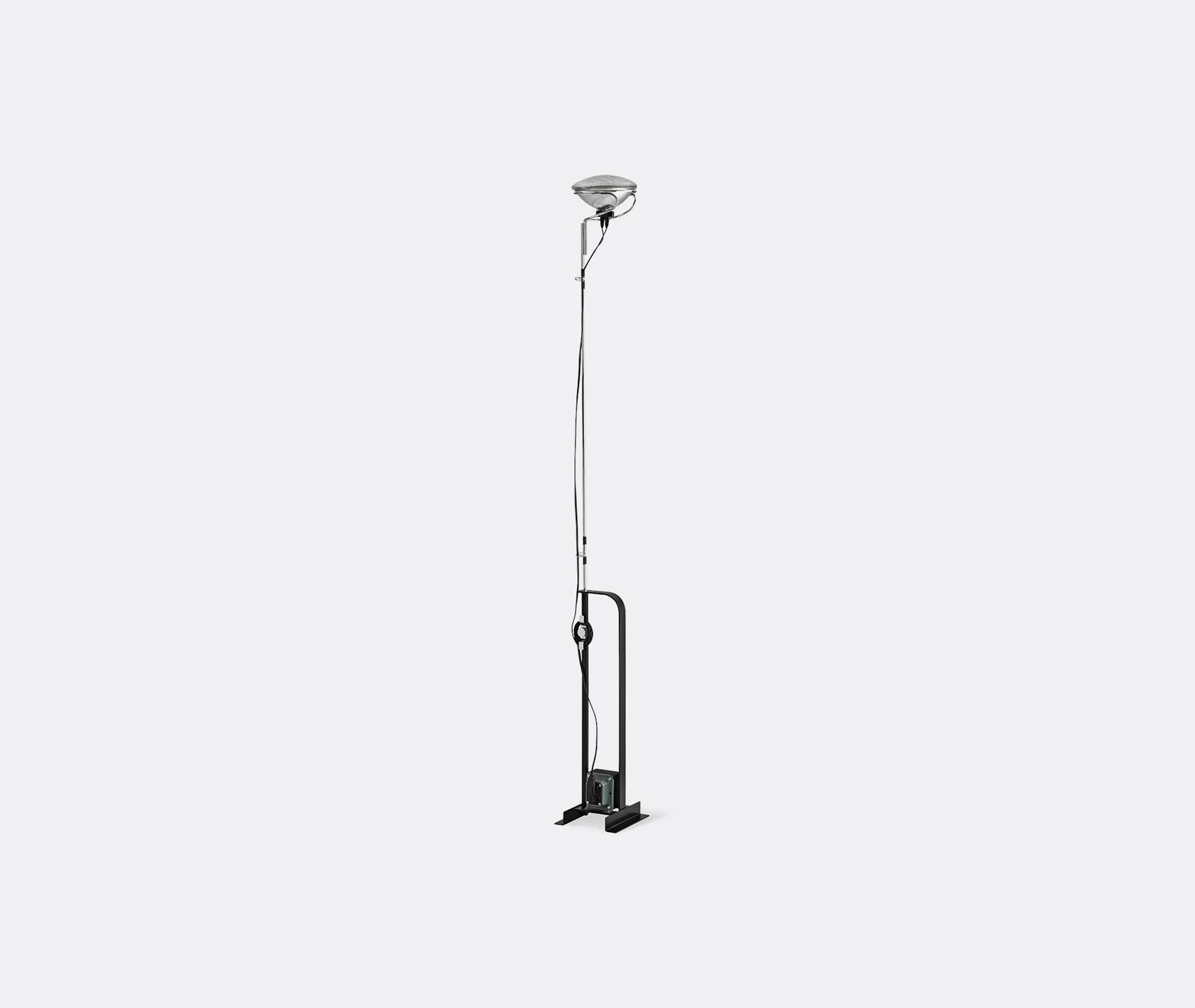 Toio Floor Lamp LED UK Plug - Black