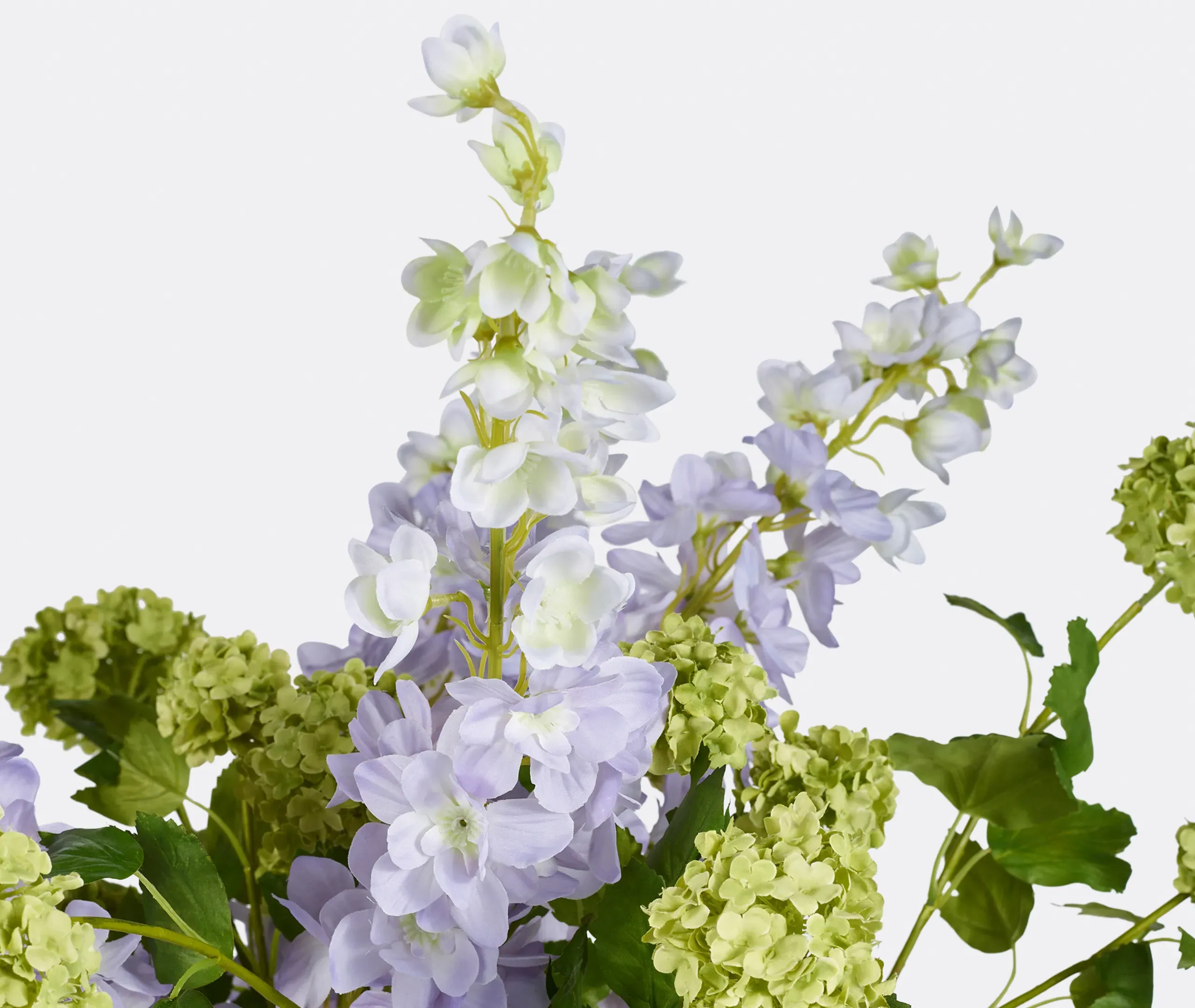 Delphinium and Hydrangea Mix Bouquet Set of Twelve - Multicolour alternate view