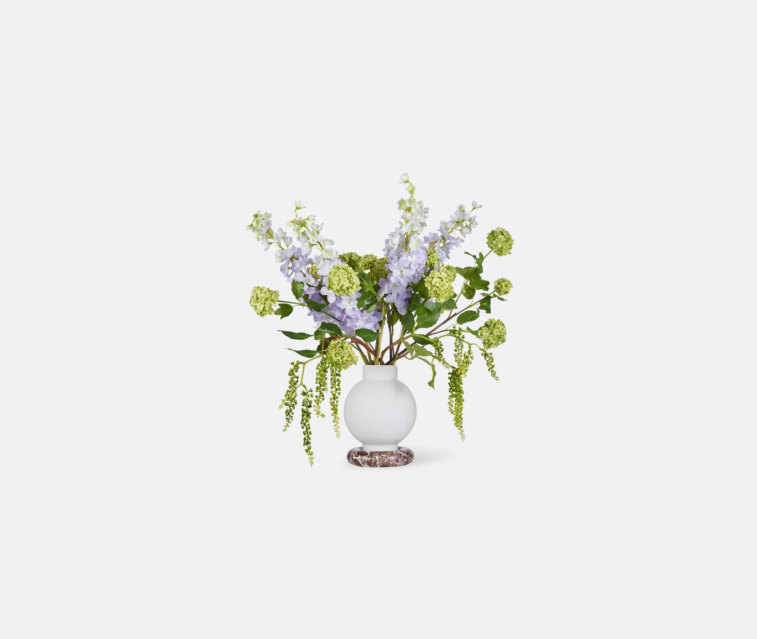 Delphinium and Hydrangea Mix Bouquet Set of Twelve - Multicolour product