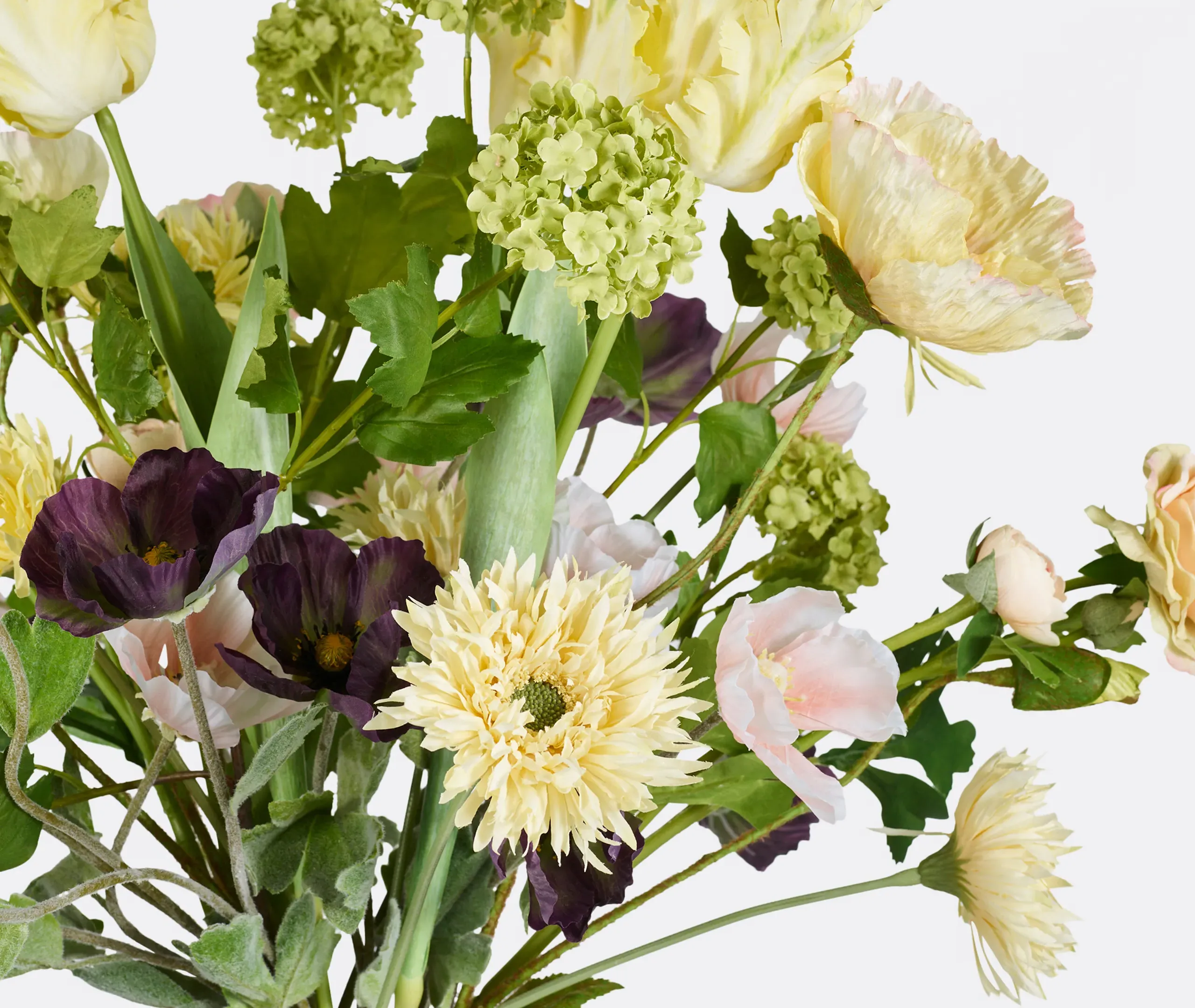 Flowerism Studio Multi Deluxe Mix Artificial Bouquet Set of 24 - Multicolour alternate view