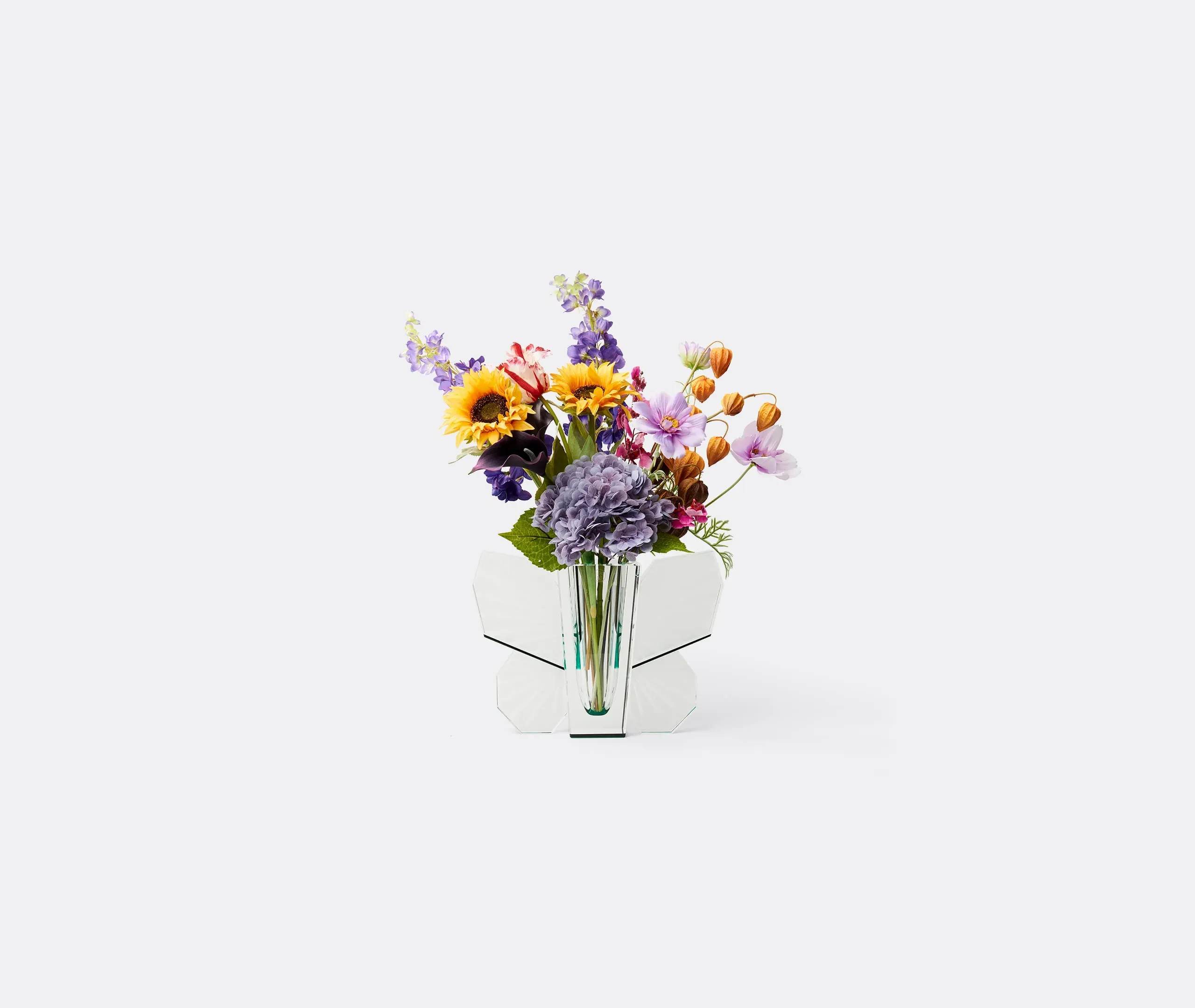 Flowerism Studio Sunflower & Red Tulip Mix Bouquet Set of 12 - Multicolour product