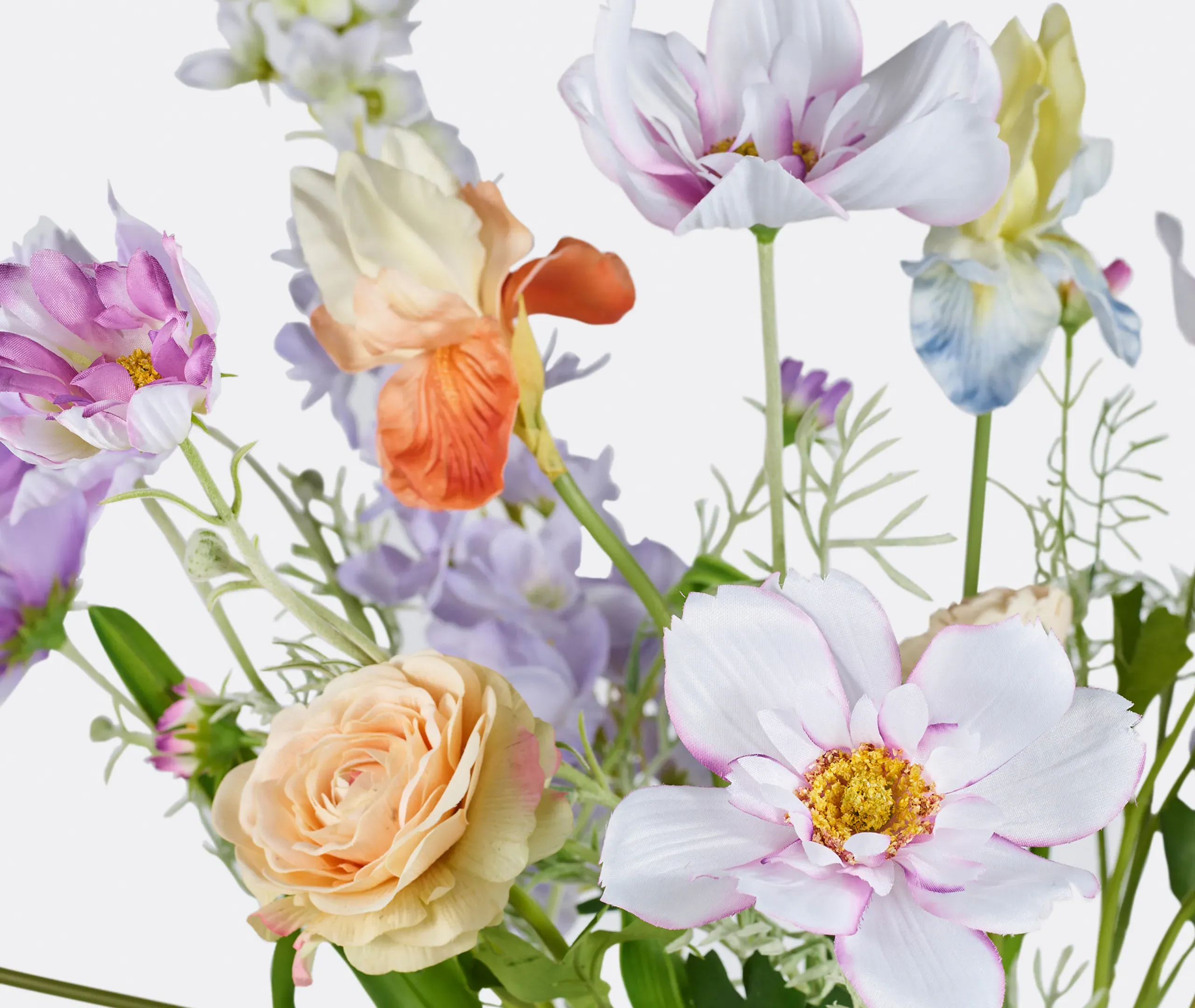 Lilac Deluxe Mix 11-Stem Artificial Bouquet - Multicolour alternate view
