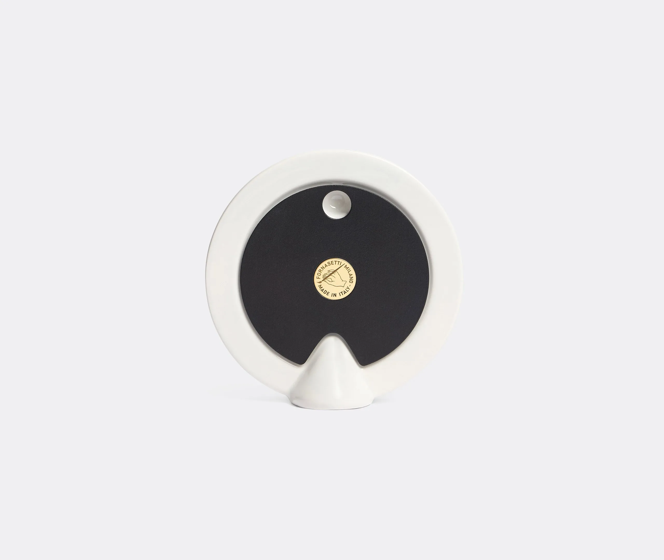 Desk Clock with Gold Hands - Multi, Ceramic