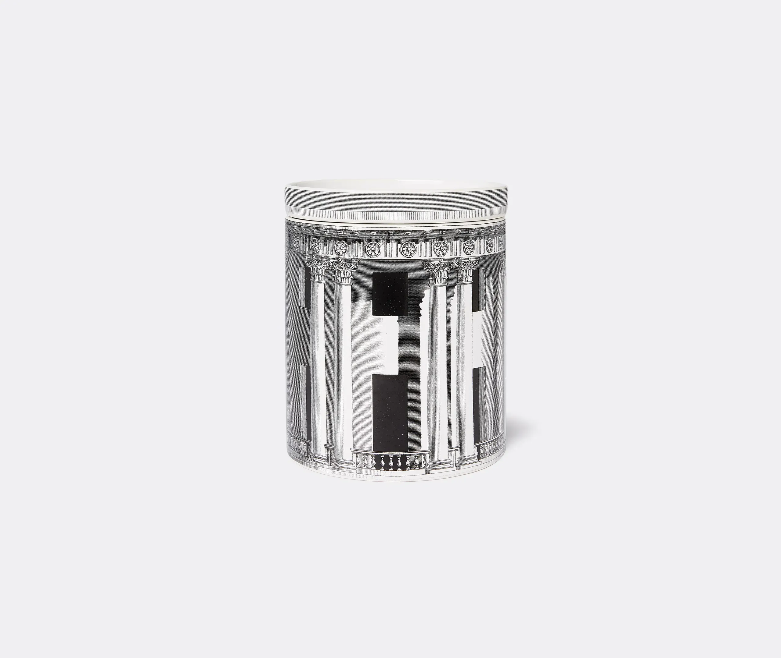 Nel Mentre Architettura Scented Candle - Black And White, Porcelain image