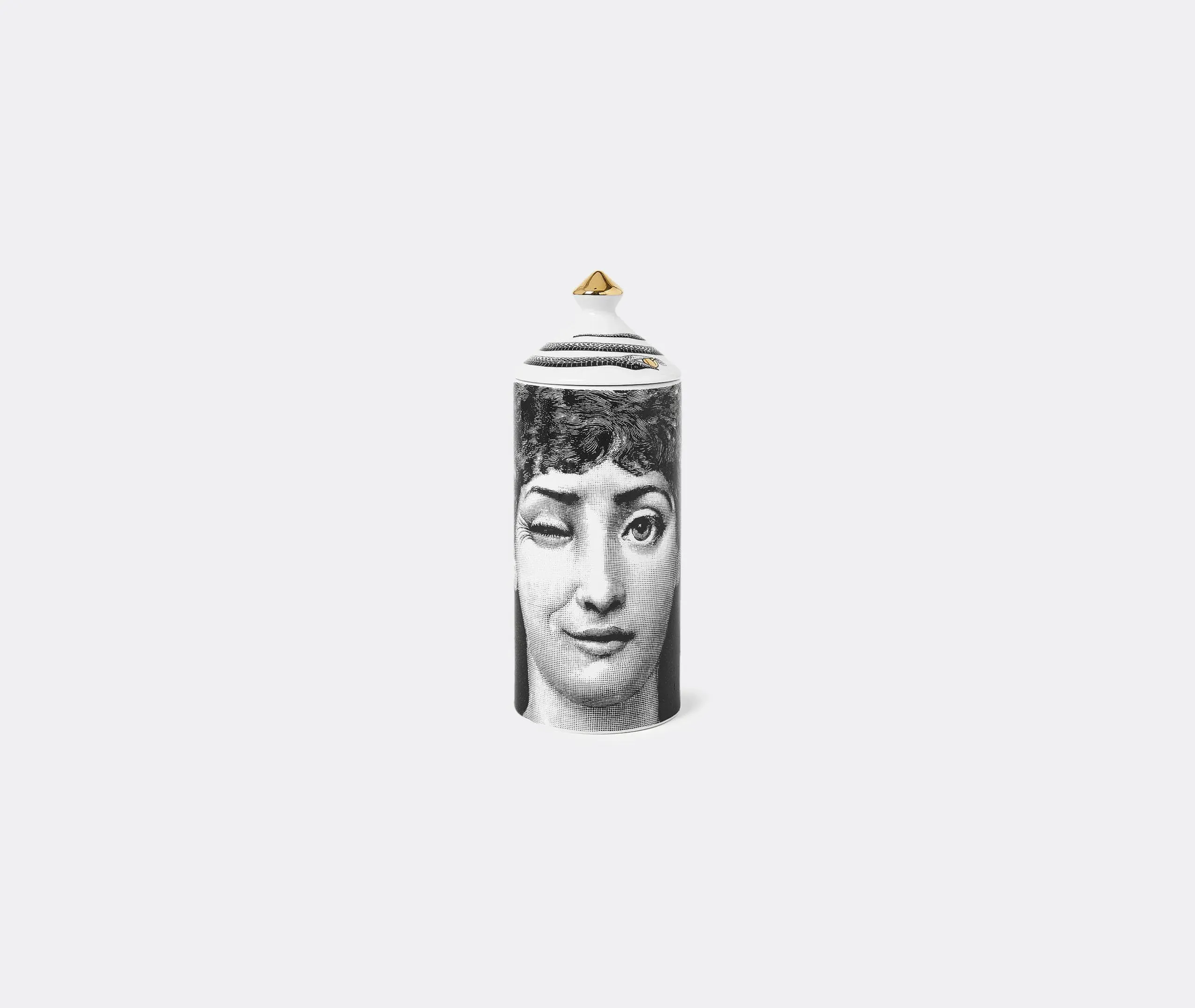 Room Spray with Mascherina Decor - White, Ceramic