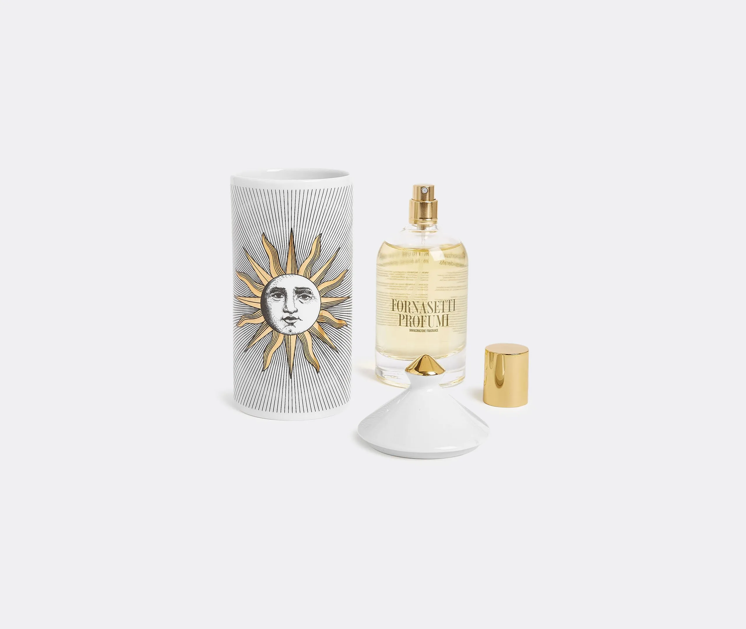 Room Spray with Soli Decor - Gold, Ceramic