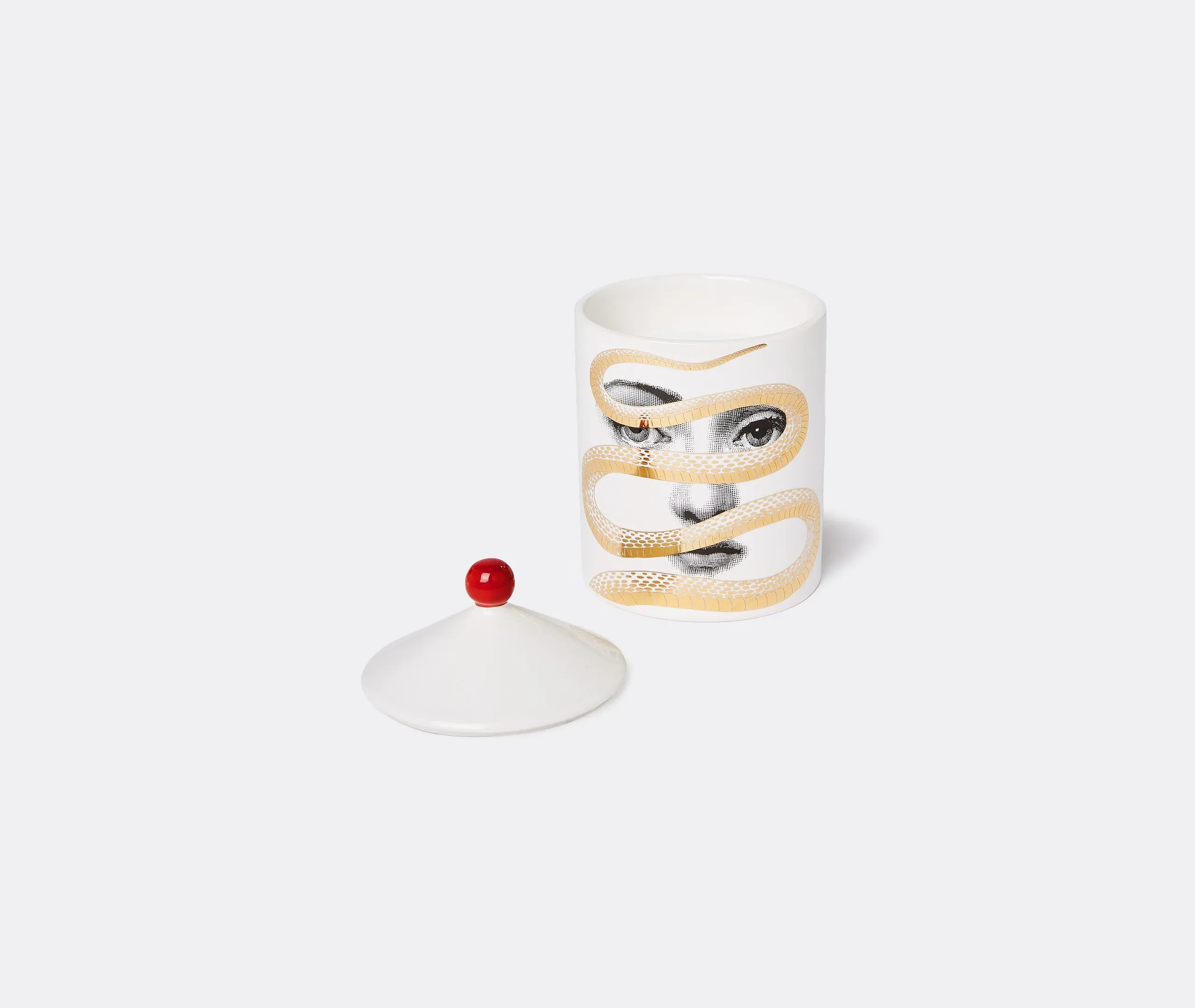 Small Scented Candle - Multicolour, Ceramic