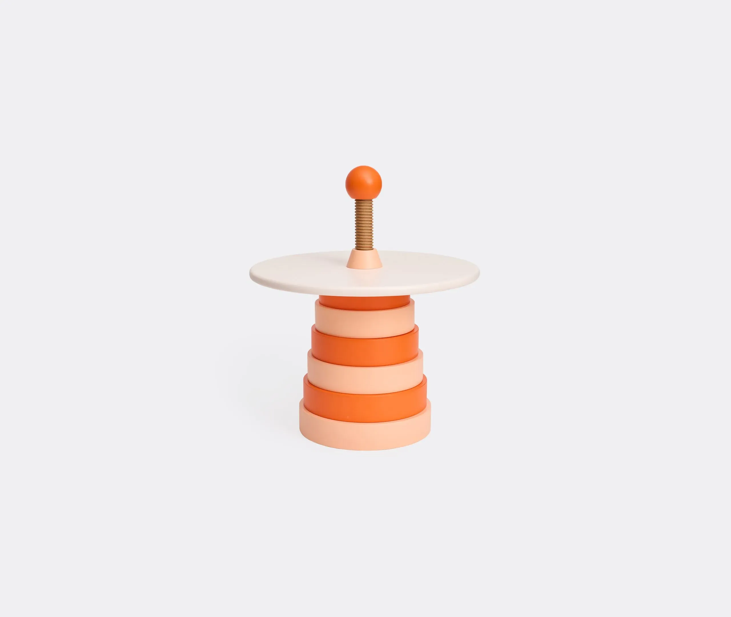 Modular Coffee Table with Storage - Orange, Wood