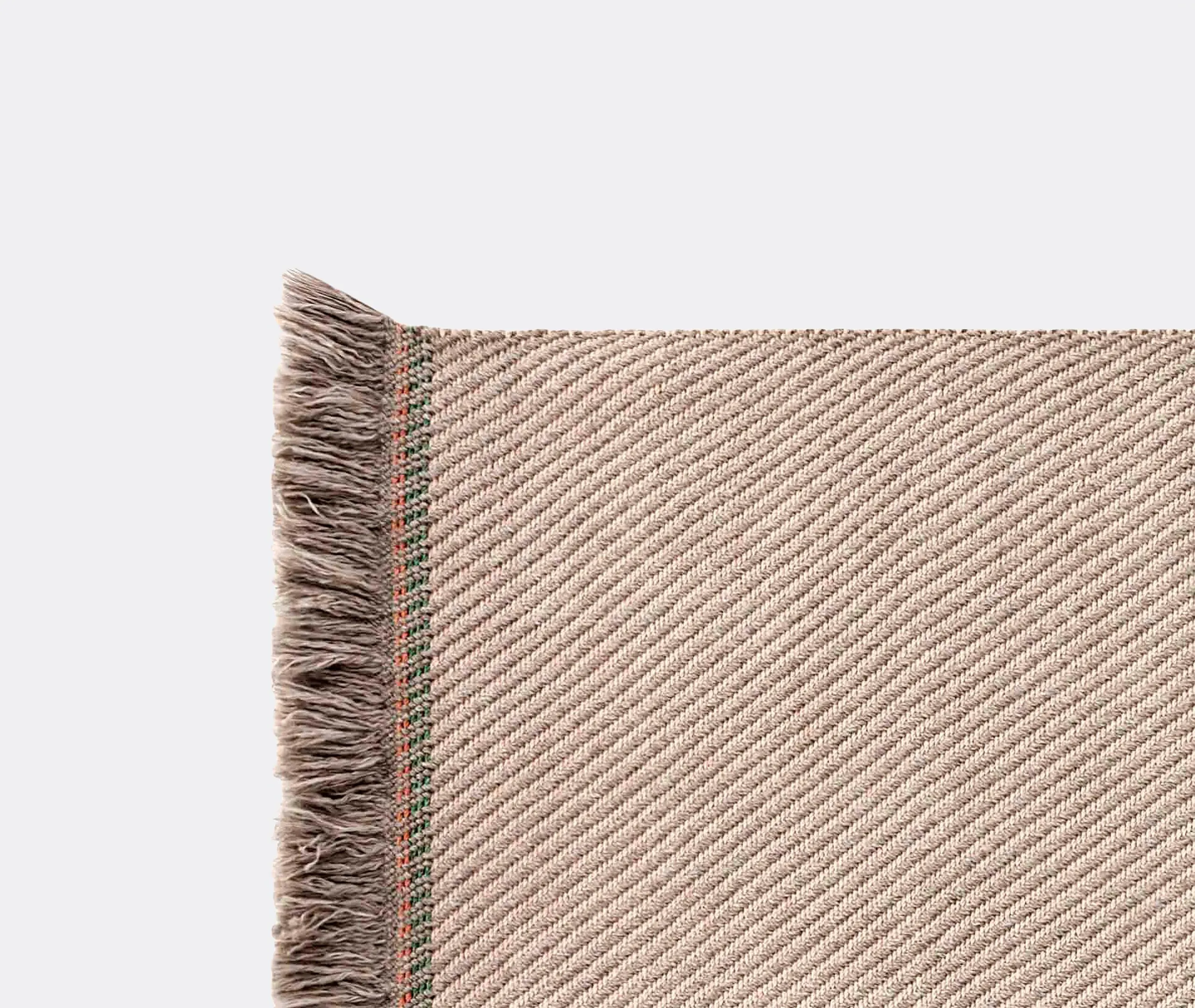 Diagonal Outdoor Rug - Almond, Polypropylene