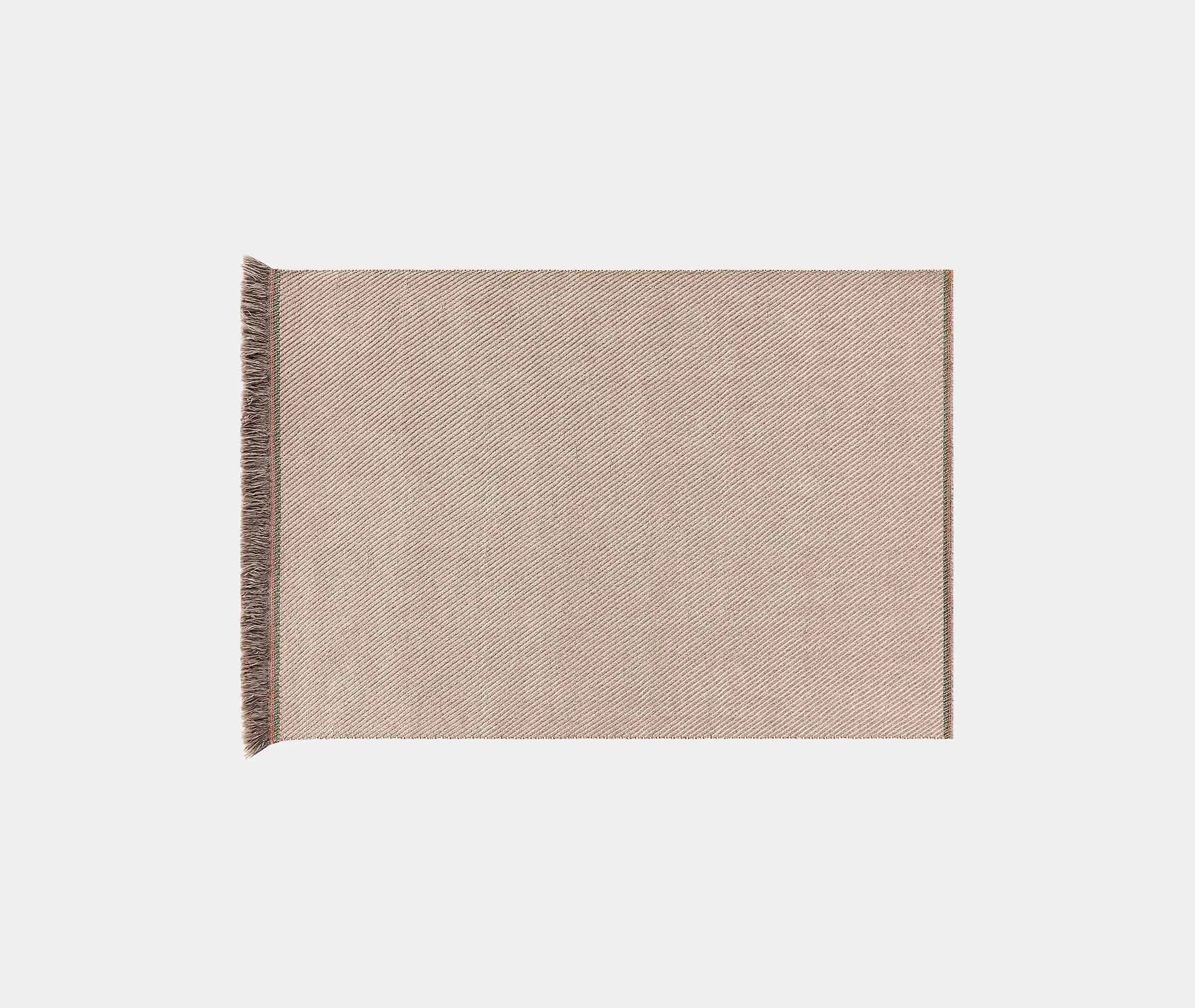 Diagonal Outdoor Rug - Almond, Polypropylene image