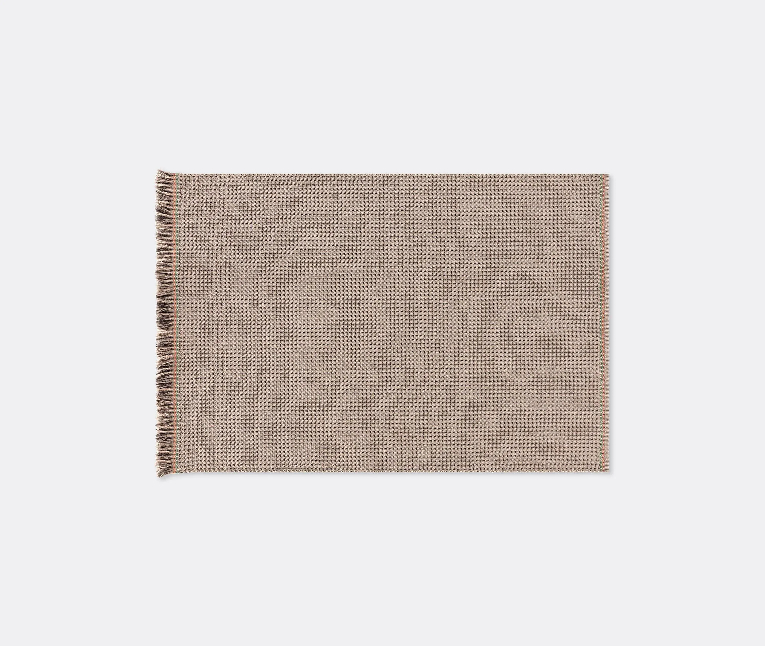 Diagonal Outdoor Rug - Terracotta, Polypropylene