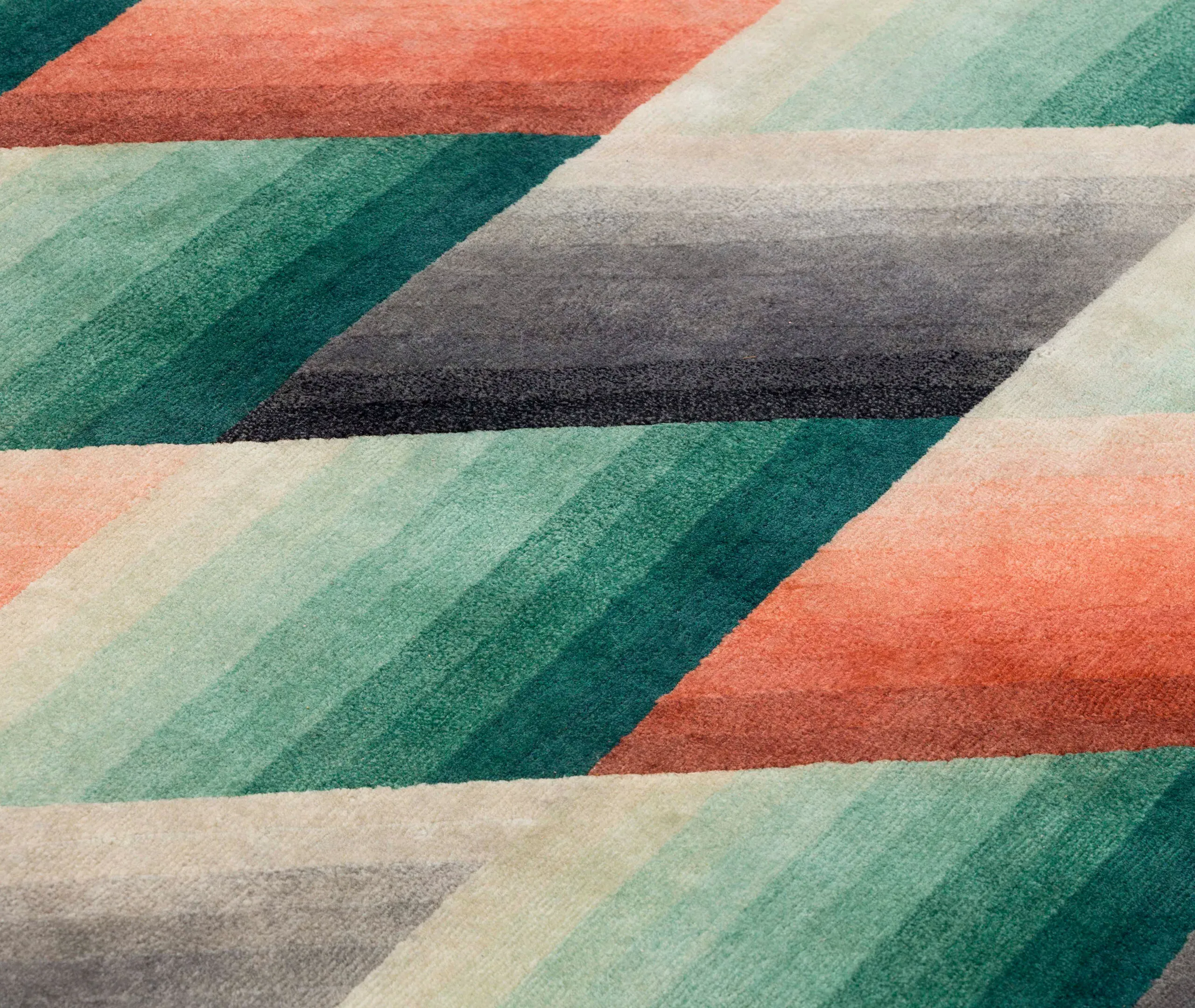 Mirage Rectangular Rug - Multicolor, Wool alternate view