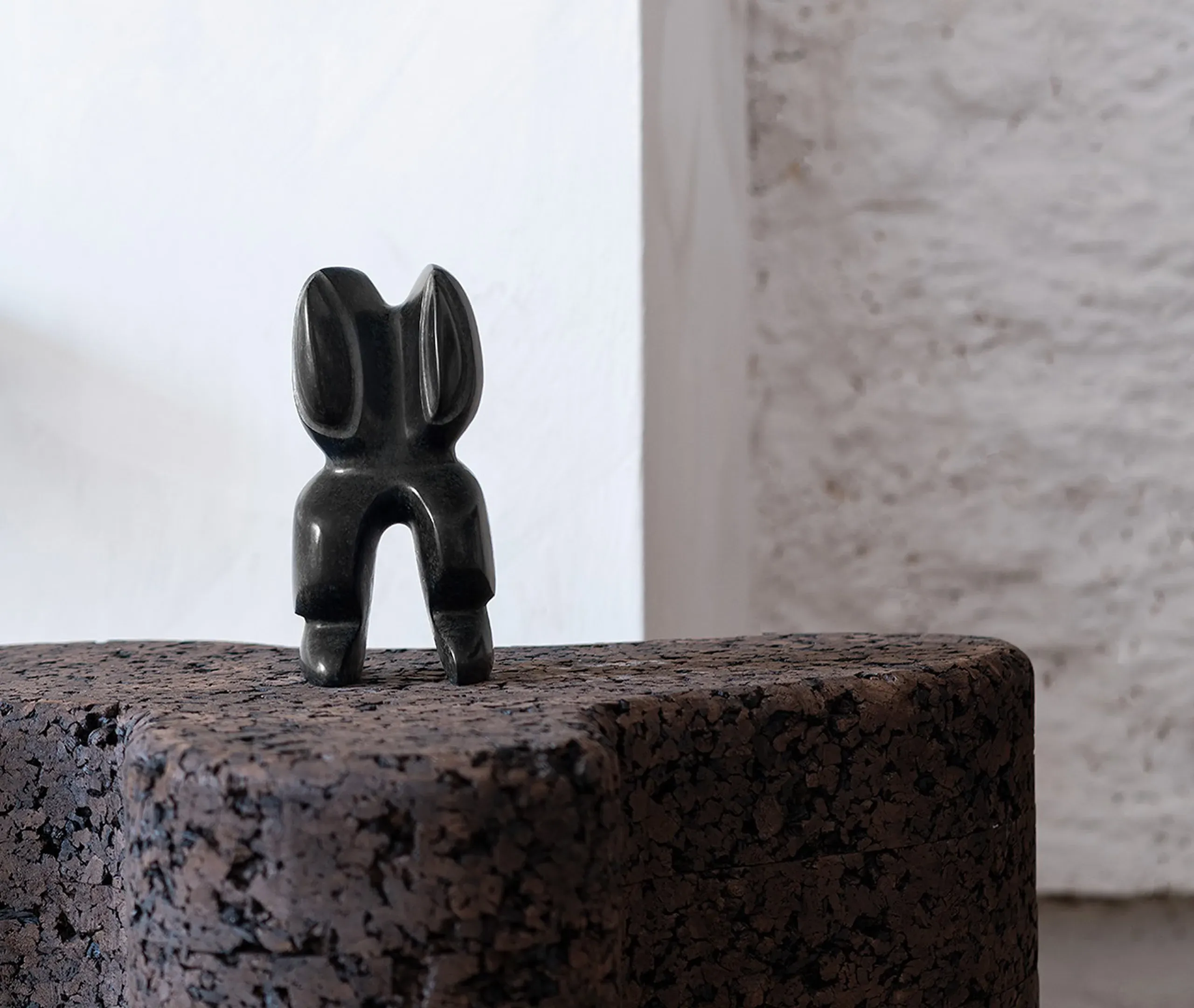 Abstract Sculpture - Black, Bronze