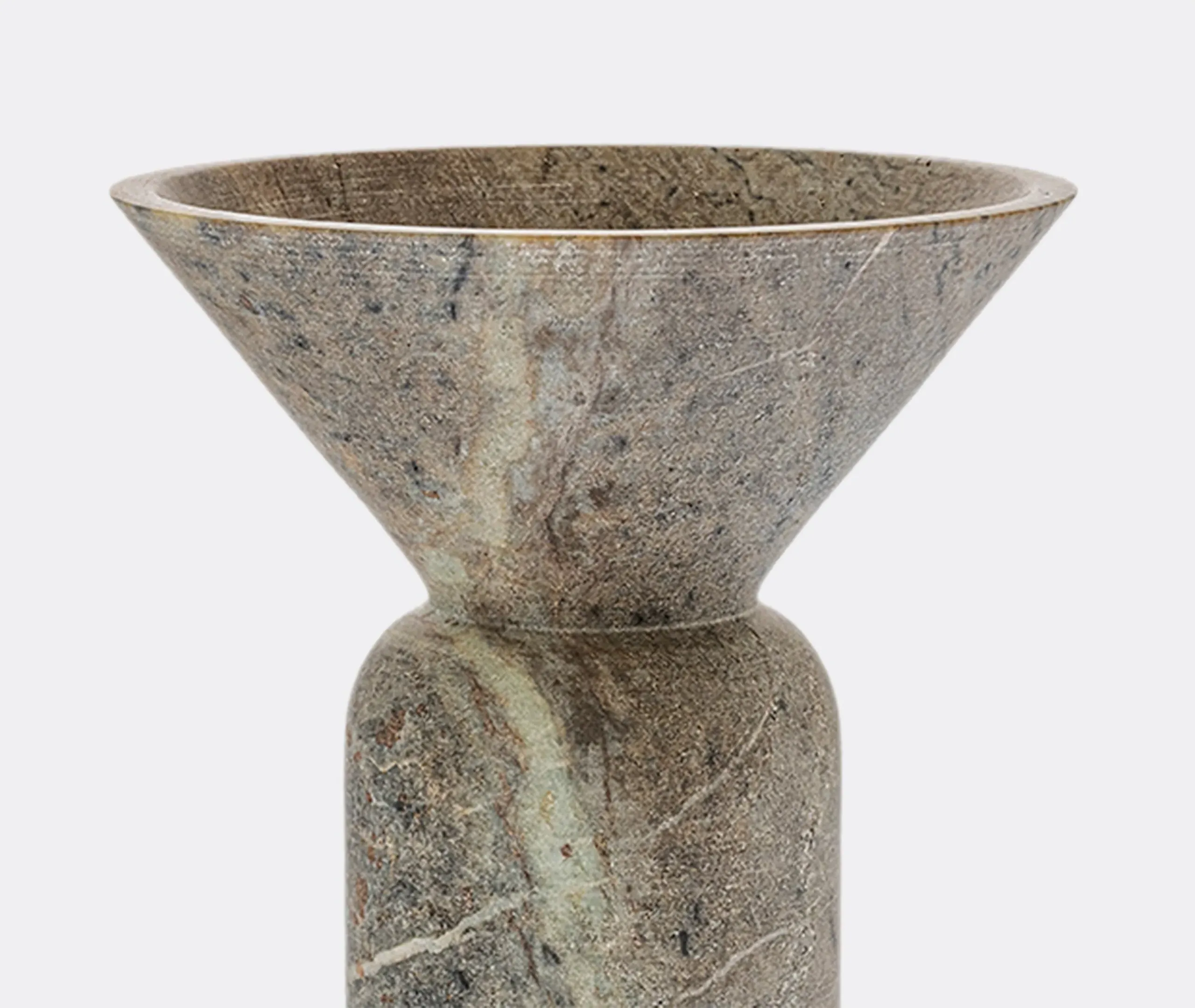 Geometric Decorative Vase - Multicolor, Soapstone