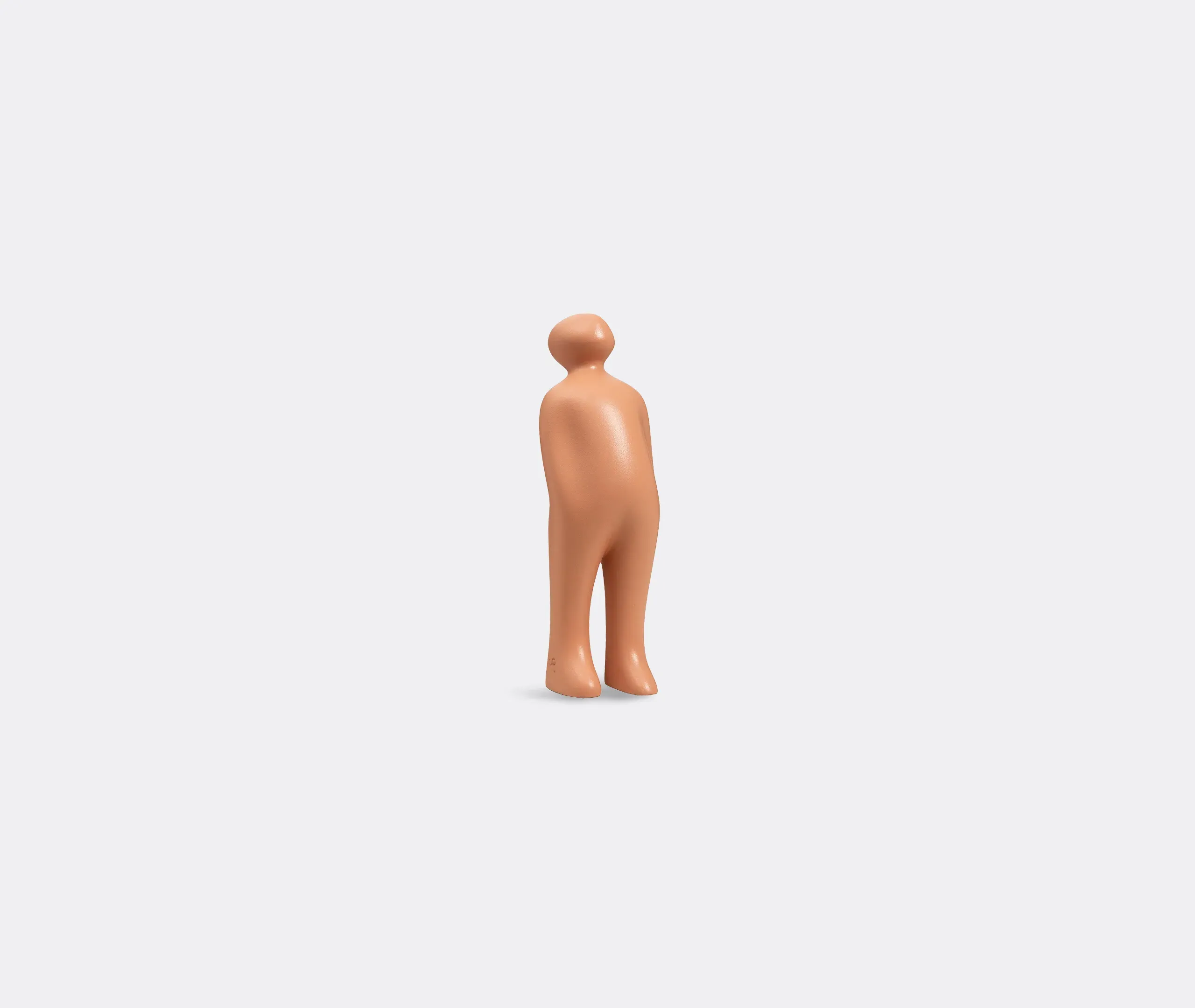 The Visitor by Guido Deleu Small Decorative Sculpture - Pink, Ceramic product