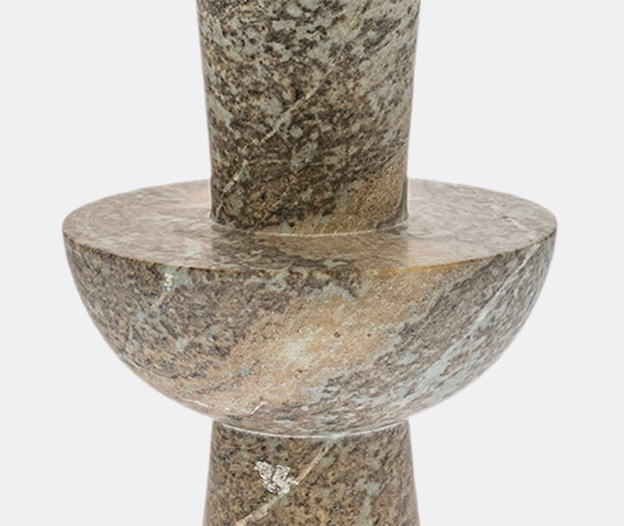 Totem Decorative Vase 03 - Multicolor, Soapstone