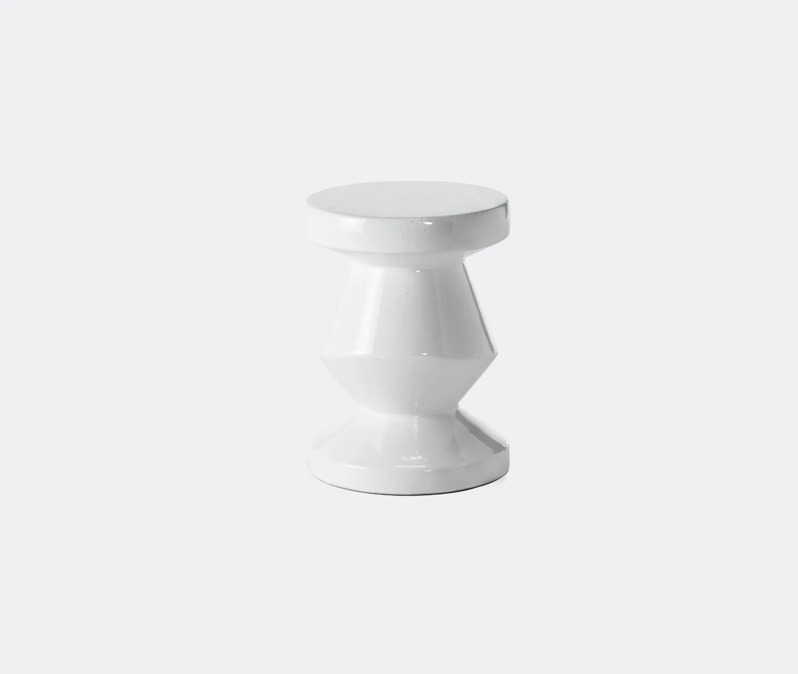 Inout 48 Side Table - White, Concrete image