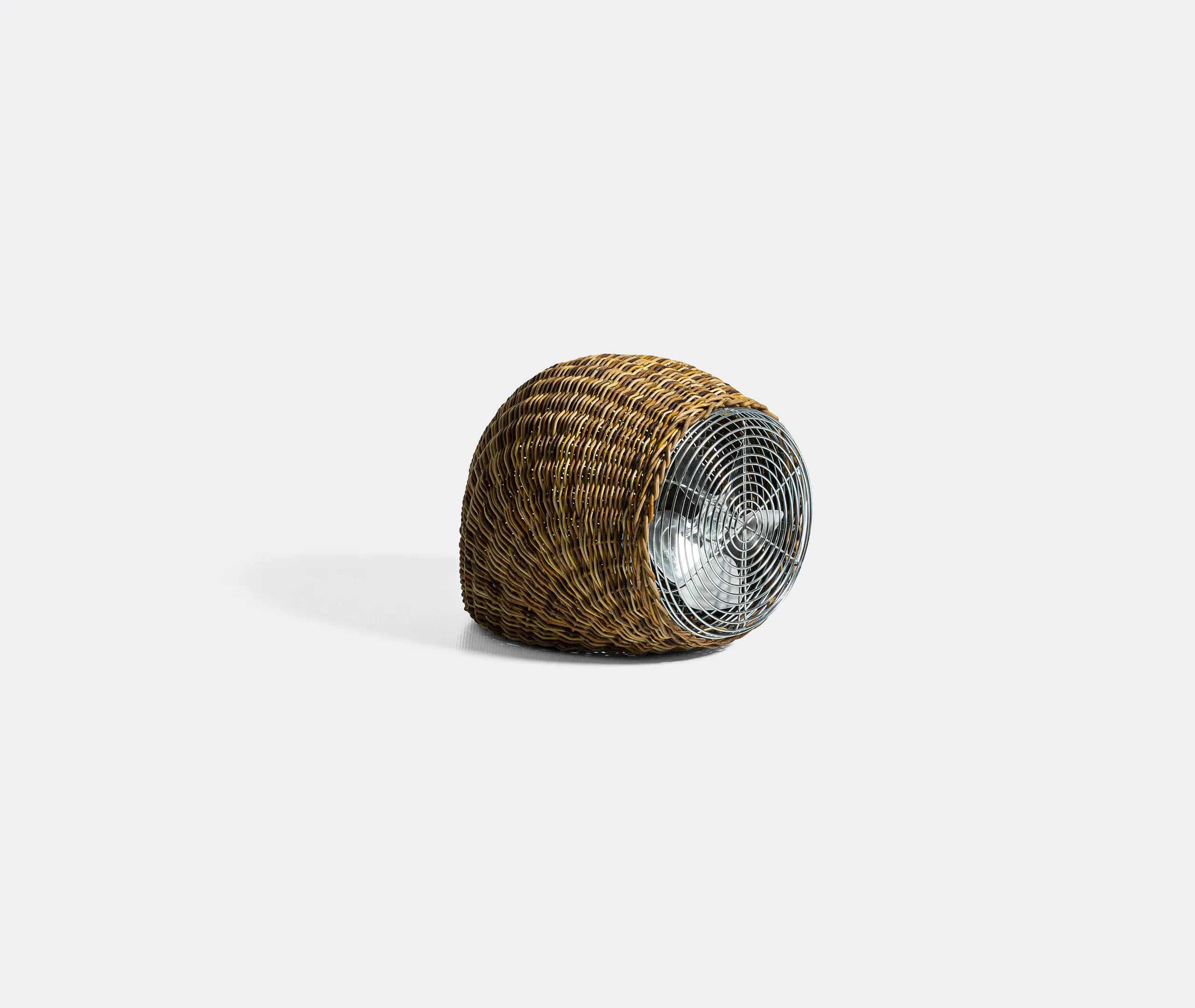 Wind Small Fan - Natural, Rattan image