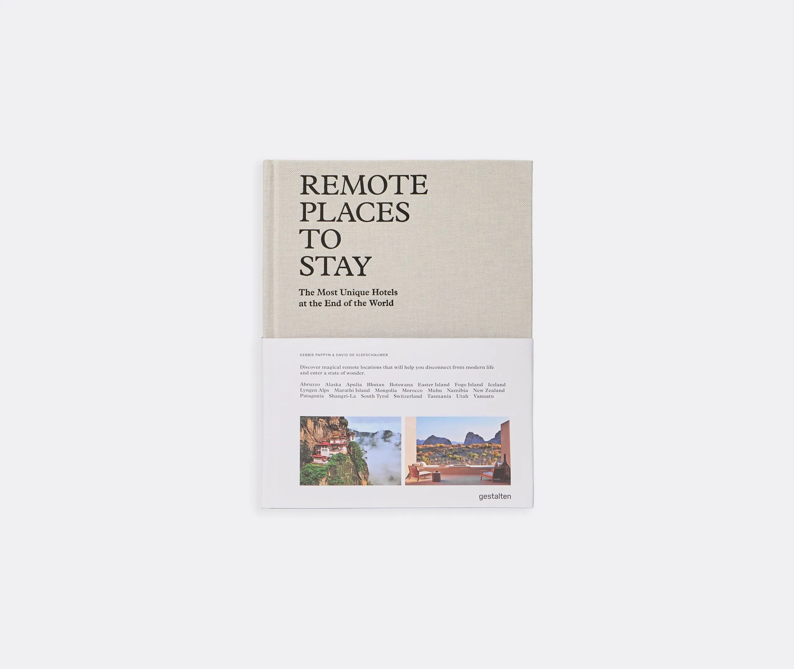 Remote Places To Stay Travel Book - Multicolour product
