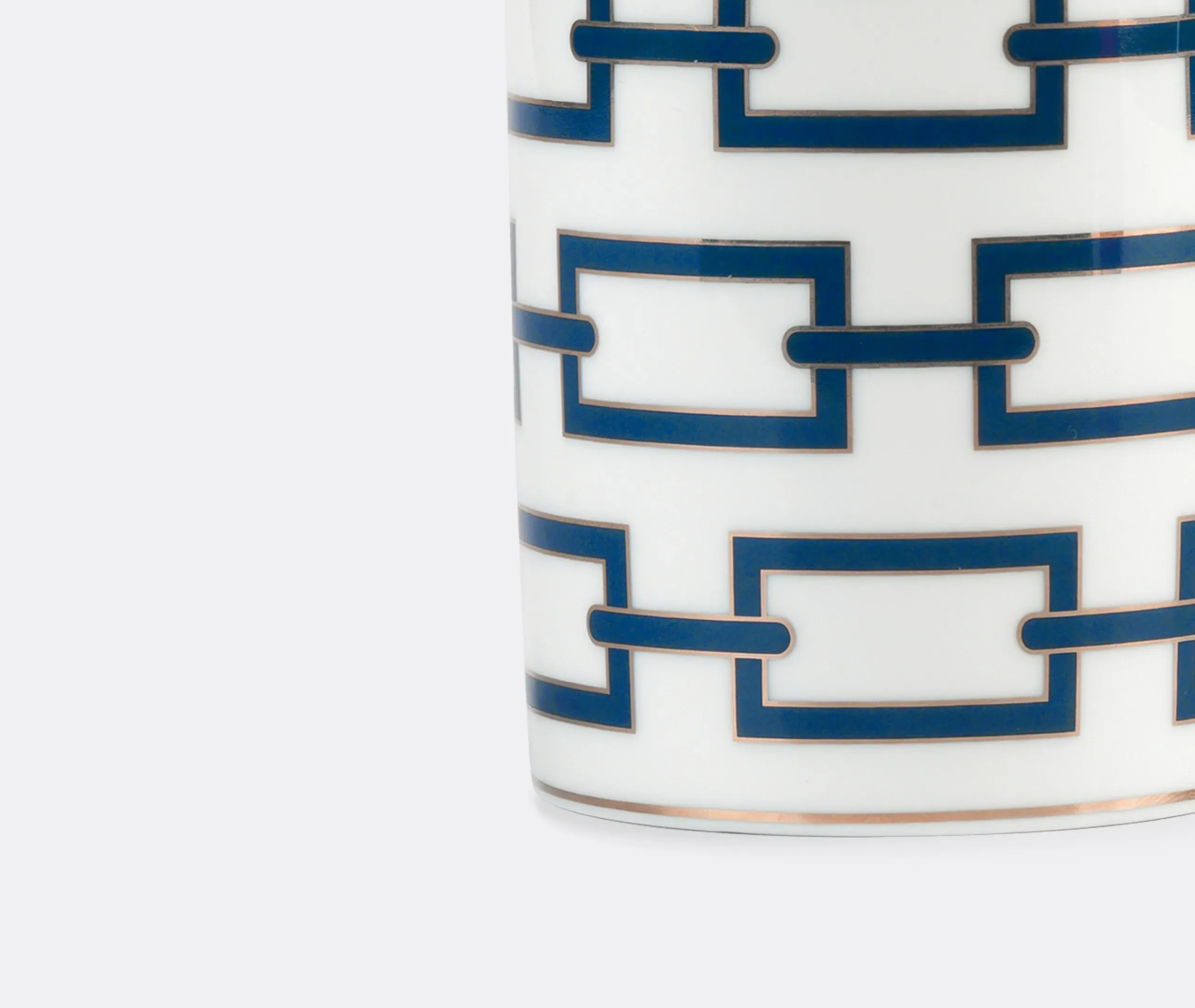 Chypre Catene Scented Candle - Blue, Porcelain