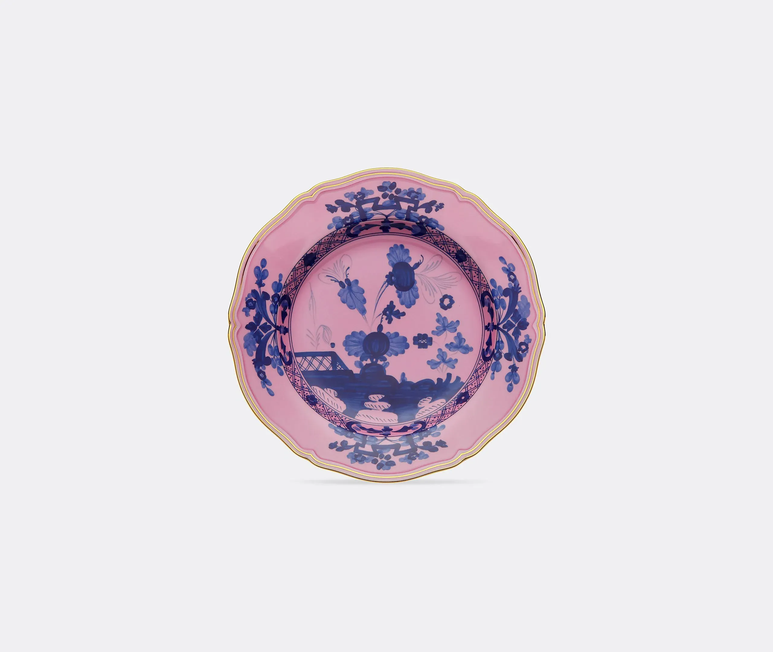 Oriente Italiano Round Platter - Azalea, Porcelain image