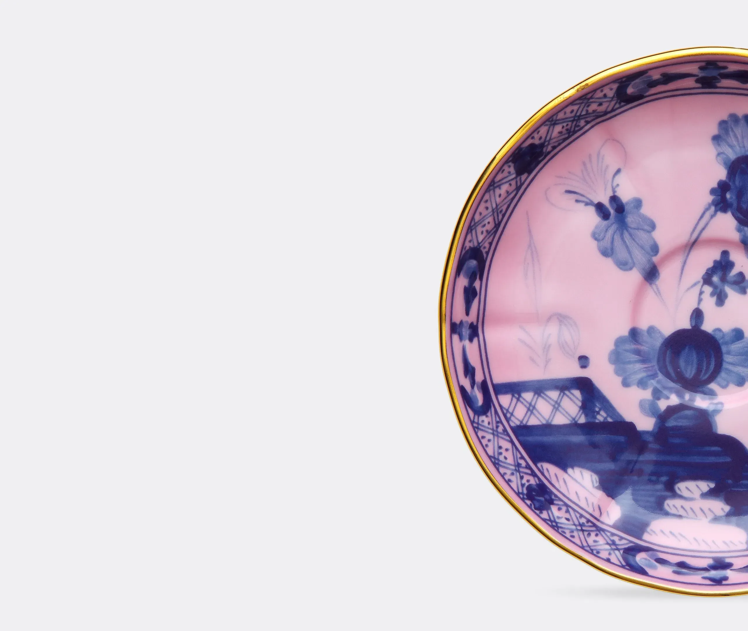 Tea Saucer Set of Two - Azalea, Porcelain