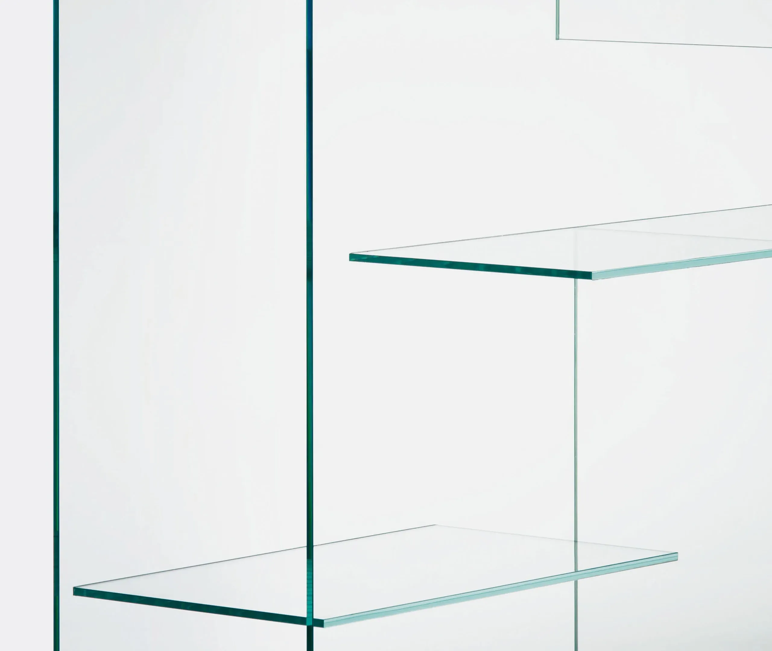 Display Storage Unit - Transparent Glass