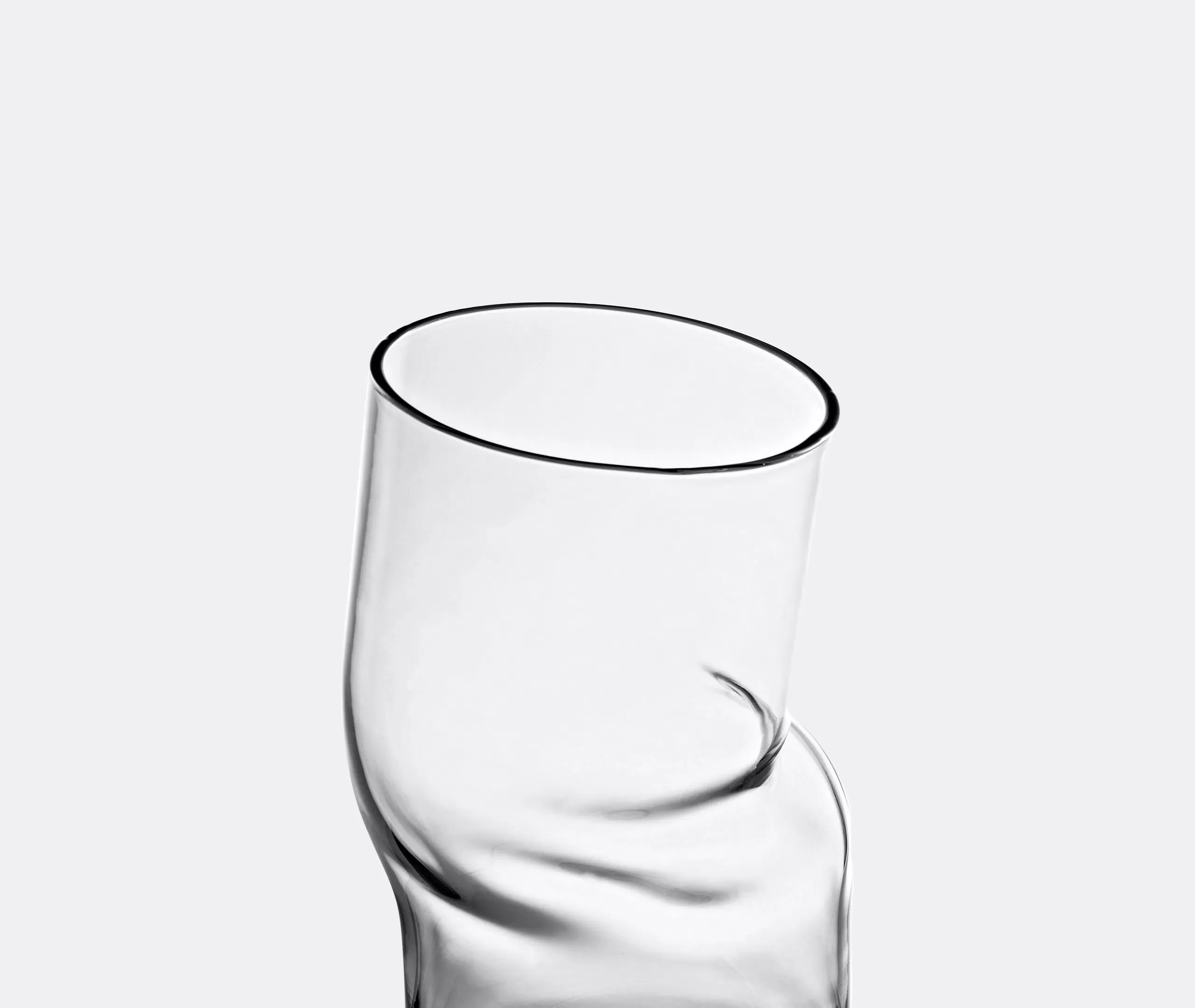 Transformer 1 Vase - Transparent, Borosilicate Glass