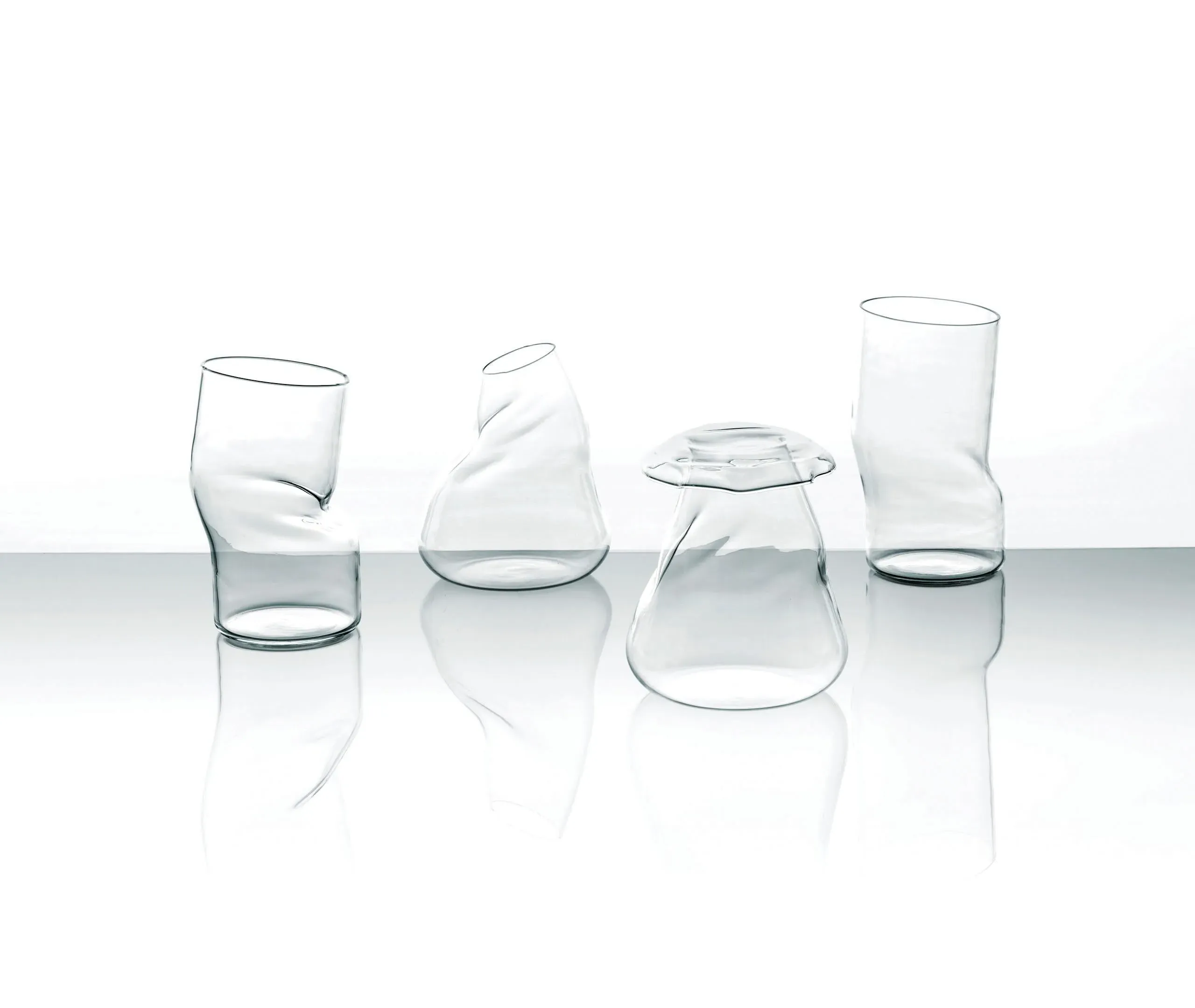 Transformer 1 Vase - Transparent, Glass