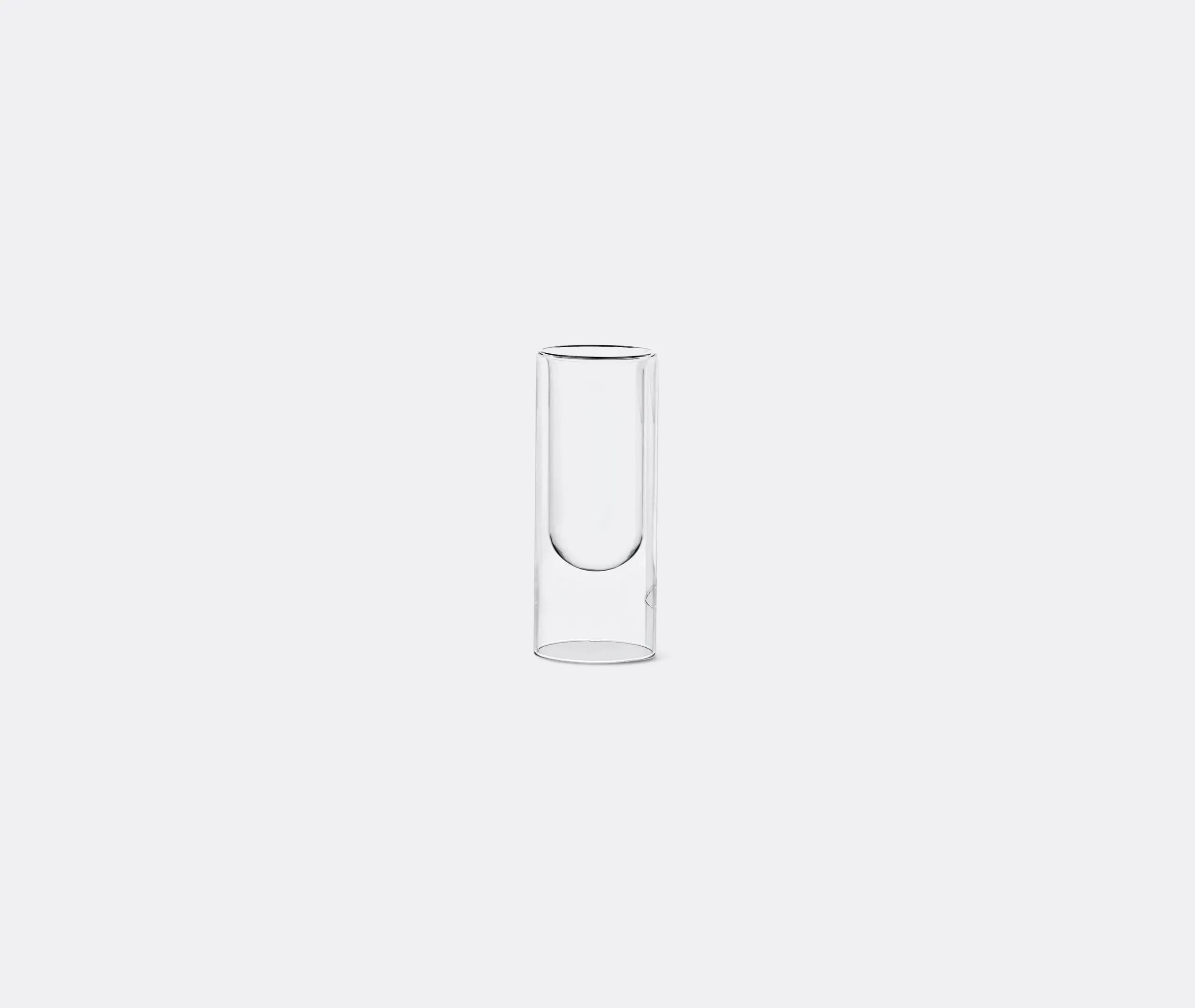 Tutube 2 Vase - Transparent, Glass