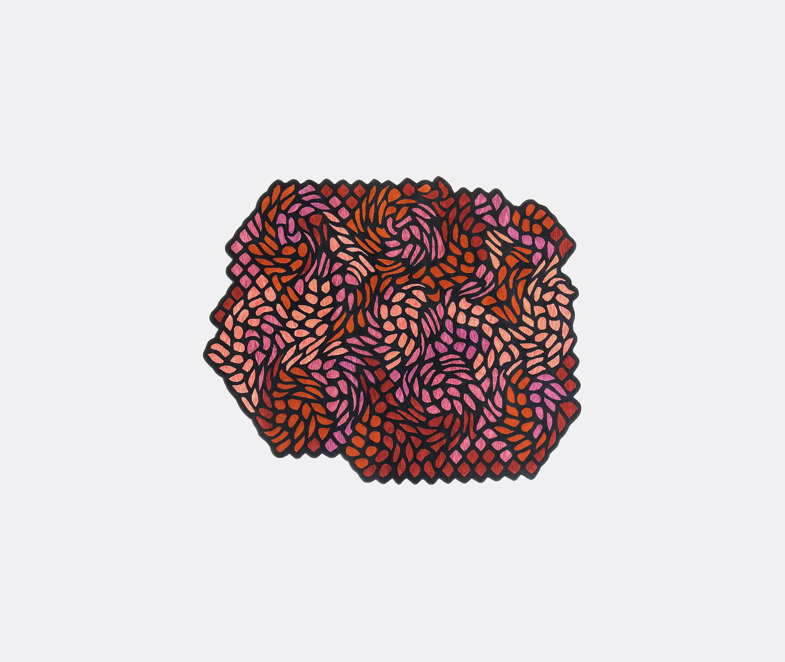 Golran September Free Shape Rug - Red product